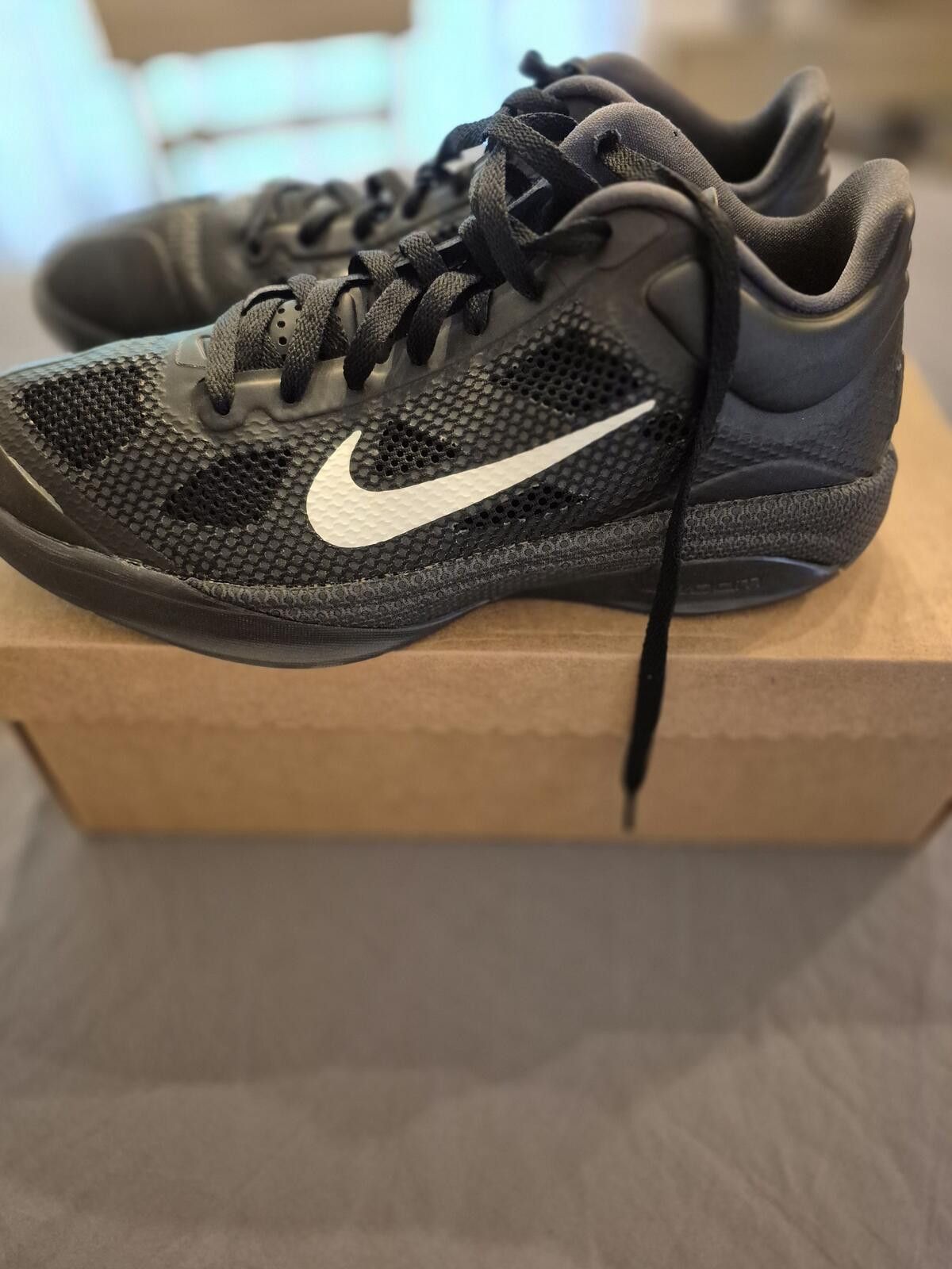 Nike Nike Zoom Hyperfuse 10.5 SAMPLE Promo Pair Black Rare! Size US 10.5 / EU 43-44 - 2 Thumbnail