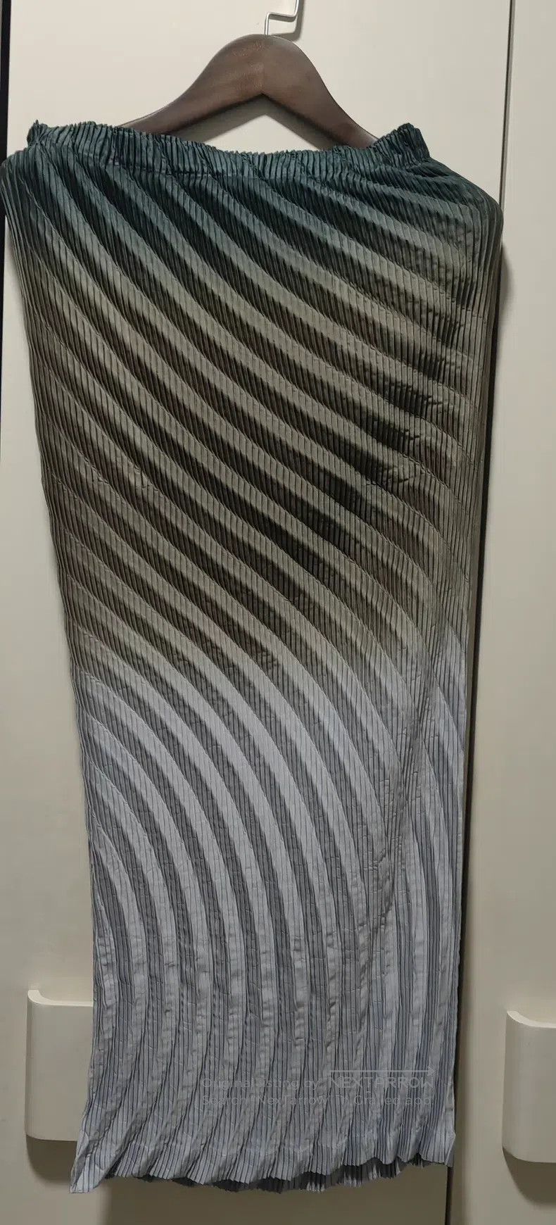 Issey Miyake Issey Miyake Annual Ring Water Ripple Midi Skirt Size 25" / US 0 / IT 36 - 1 Thumbnail