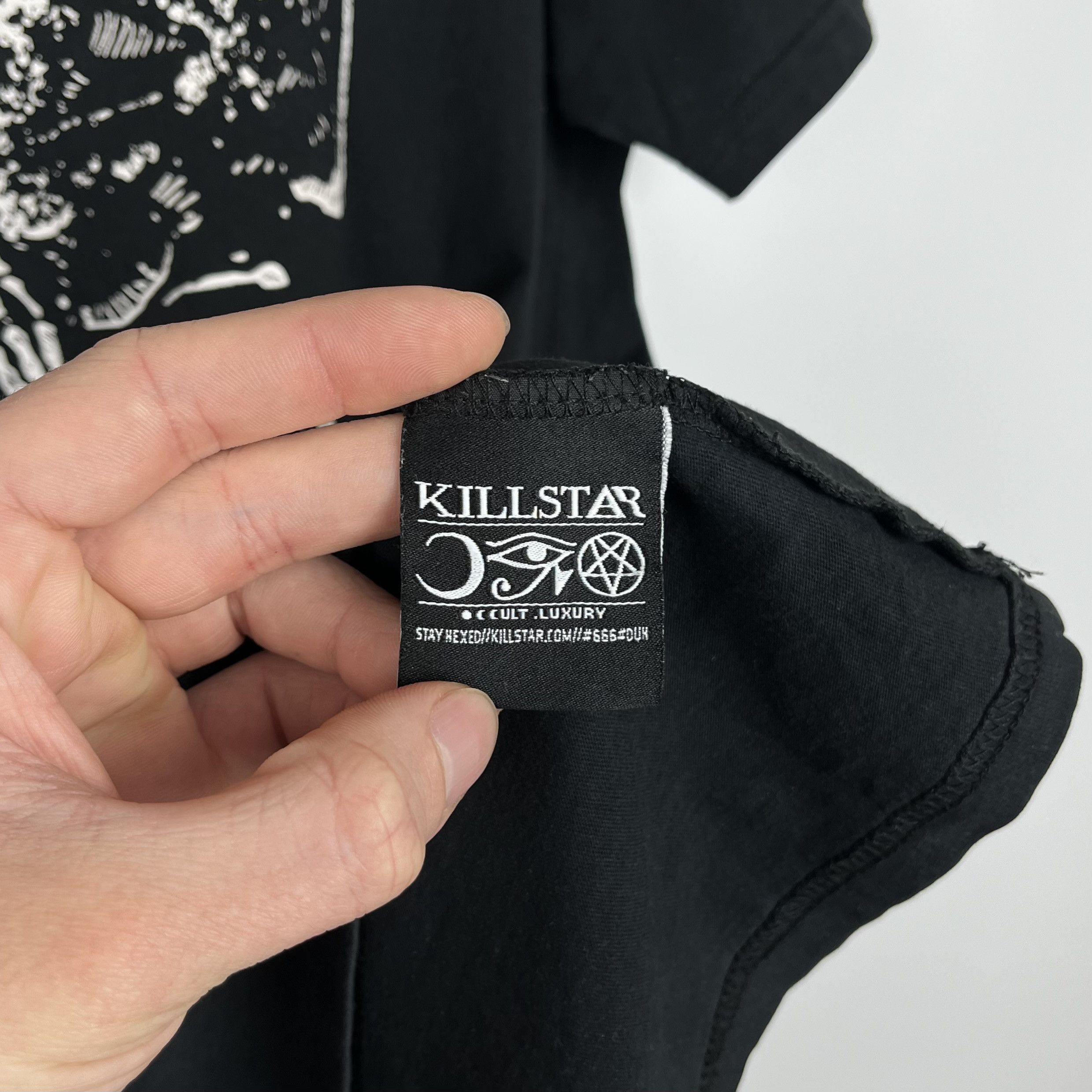 Killstar Killstar Overthinking Big Logo Gothic Art T Shirt Size US L / EU 52-54 / 3 - 15 Thumbnail