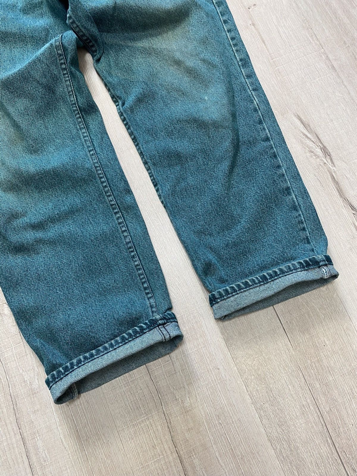 Jean × Vintage Retro Washed Jeans Hype Hip Hop Size US 36 / EU 52 - 4 Thumbnail