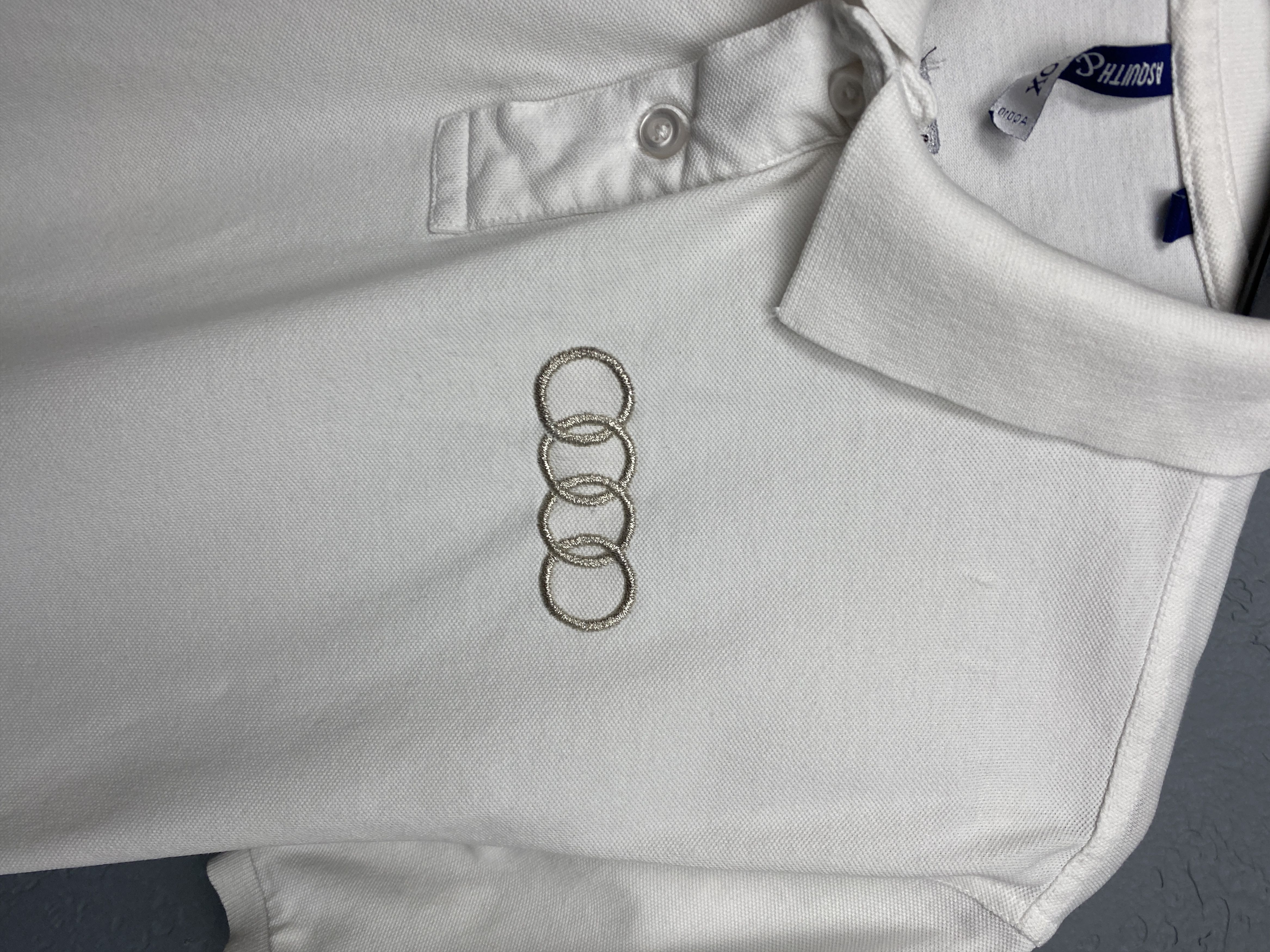 Audi Audi RS Racing Team Vintage Polo Shirt Size US M / EU 48-50 / 2 - 3 Thumbnail