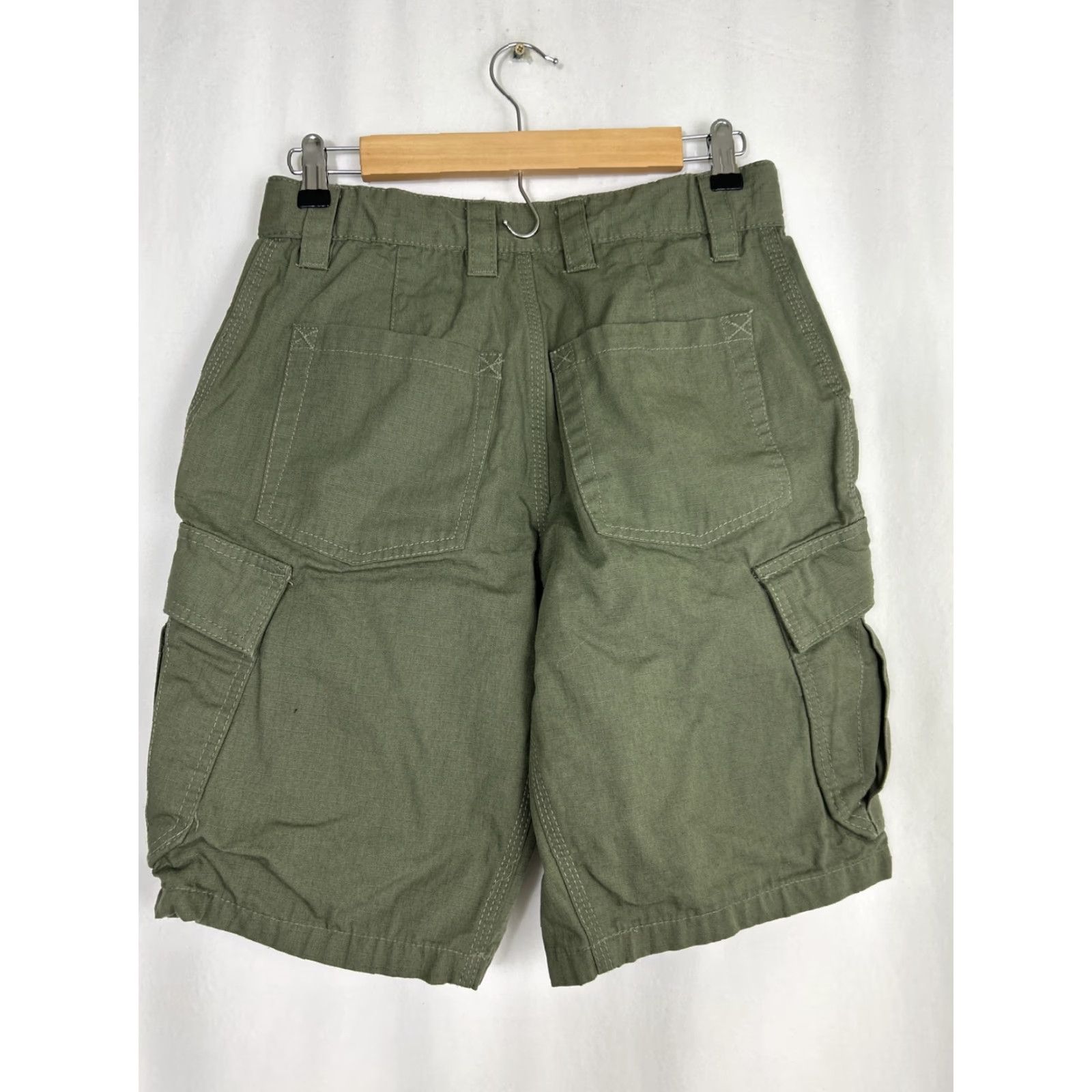 Vintage VINTAGE Guide Gear Cargo Shorts Army Green 30 Expendable Waist Rip Stop Men Size US 30 / EU 46 - 7 Thumbnail