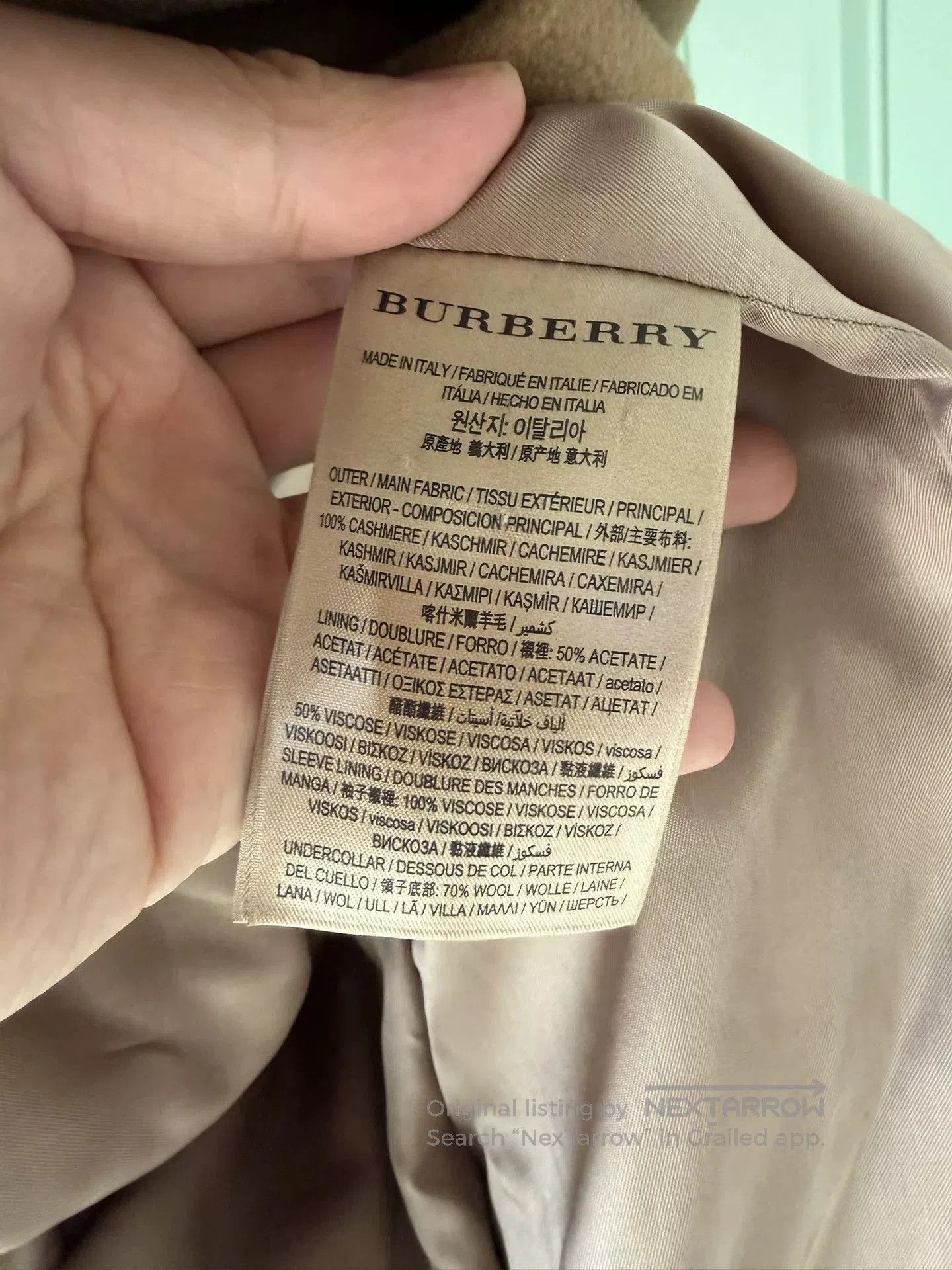 Burberry Burberry Men's Mid. Size US M / EU 48-50 / 2 - 4 Thumbnail