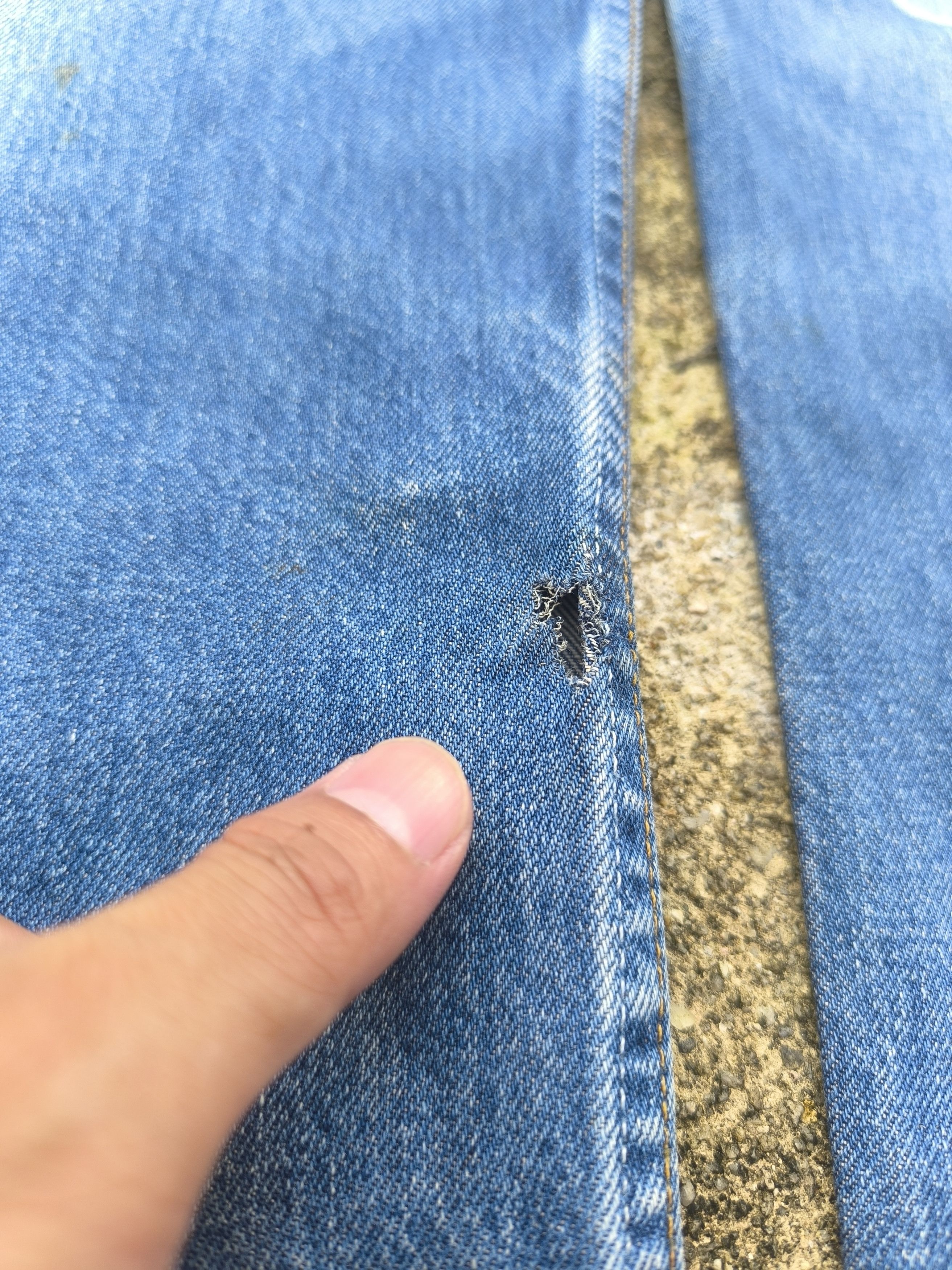 Levi's × Vintage 90s VINTAGE LEVIS 501 made in USA Size US 34 / EU 50 - 11 Thumbnail