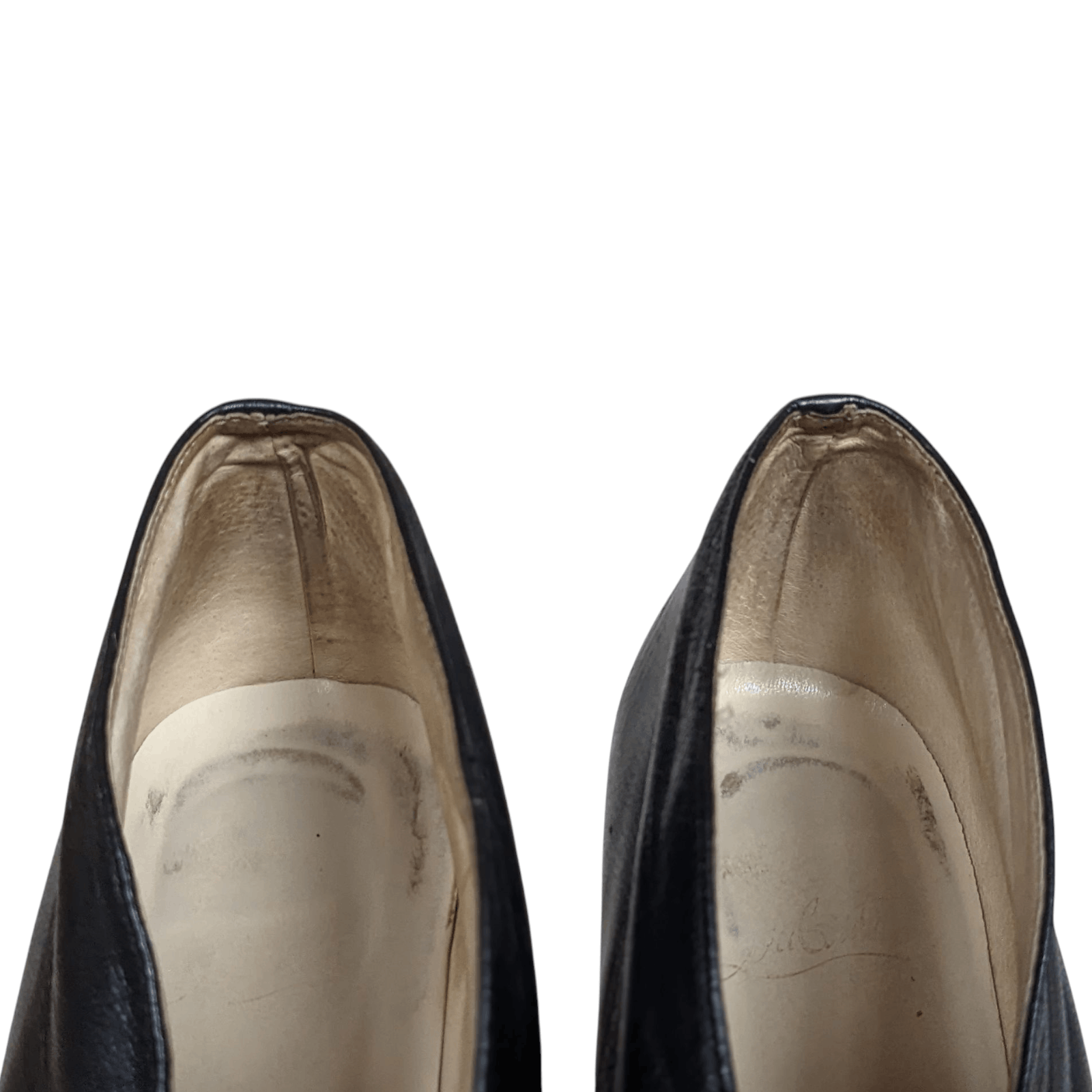 Christian Louboutin Christian Louboutin Black Leather Heels (Size 37) Size US 7 / IT 37 - 6 Thumbnail
