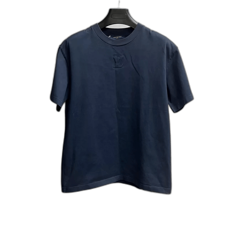 Louis Vuitton Louis Vuitton Blue Embroidered Short Sleeve TShirt-2506 Size US L / EU 52-54 / 3 - 1 Thumbnail