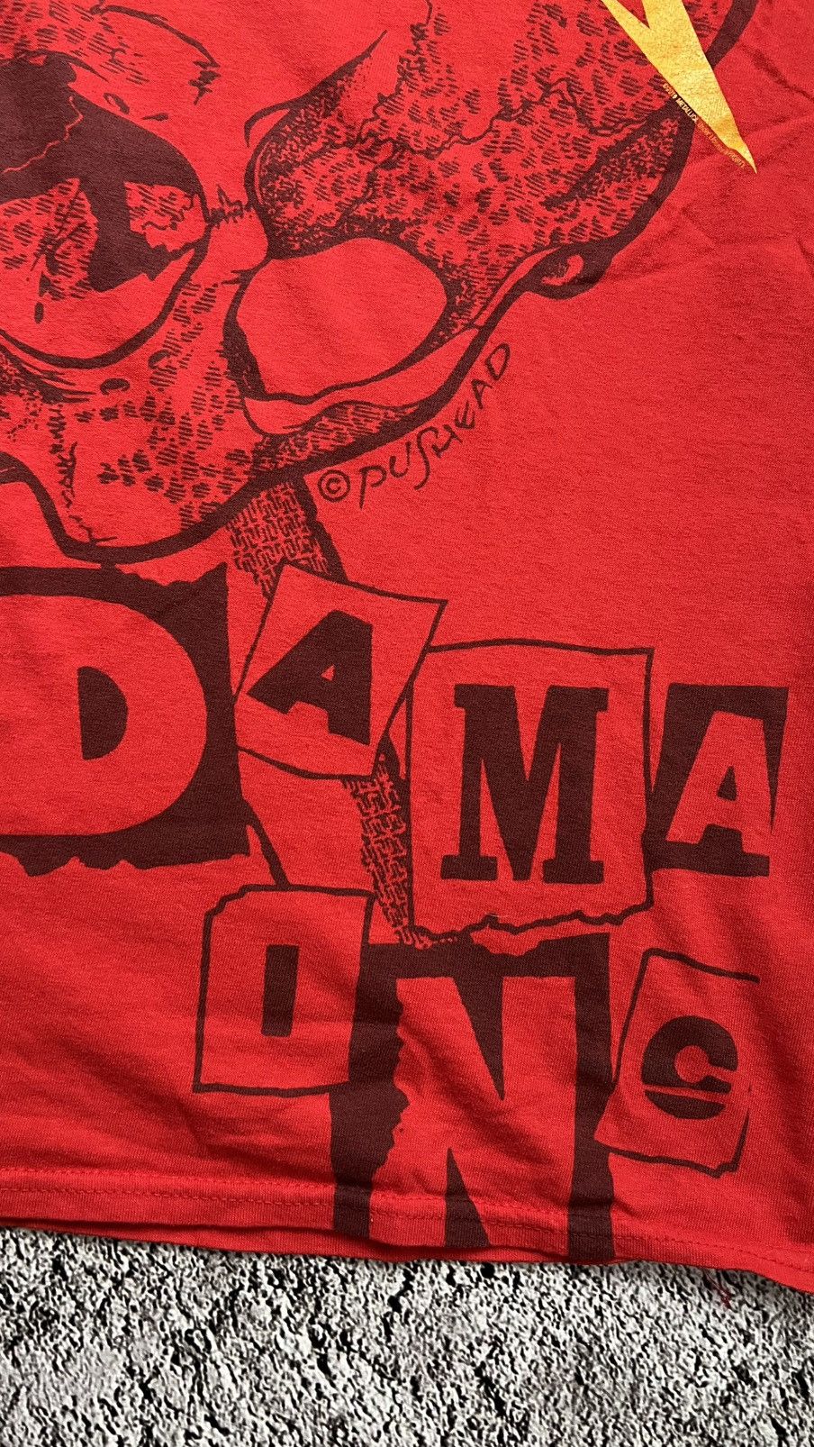 Gildan Metallica damage inc pushead overprinted gildan 2018 tee Size US L / EU 52-54 / 3 - 4 Thumbnail