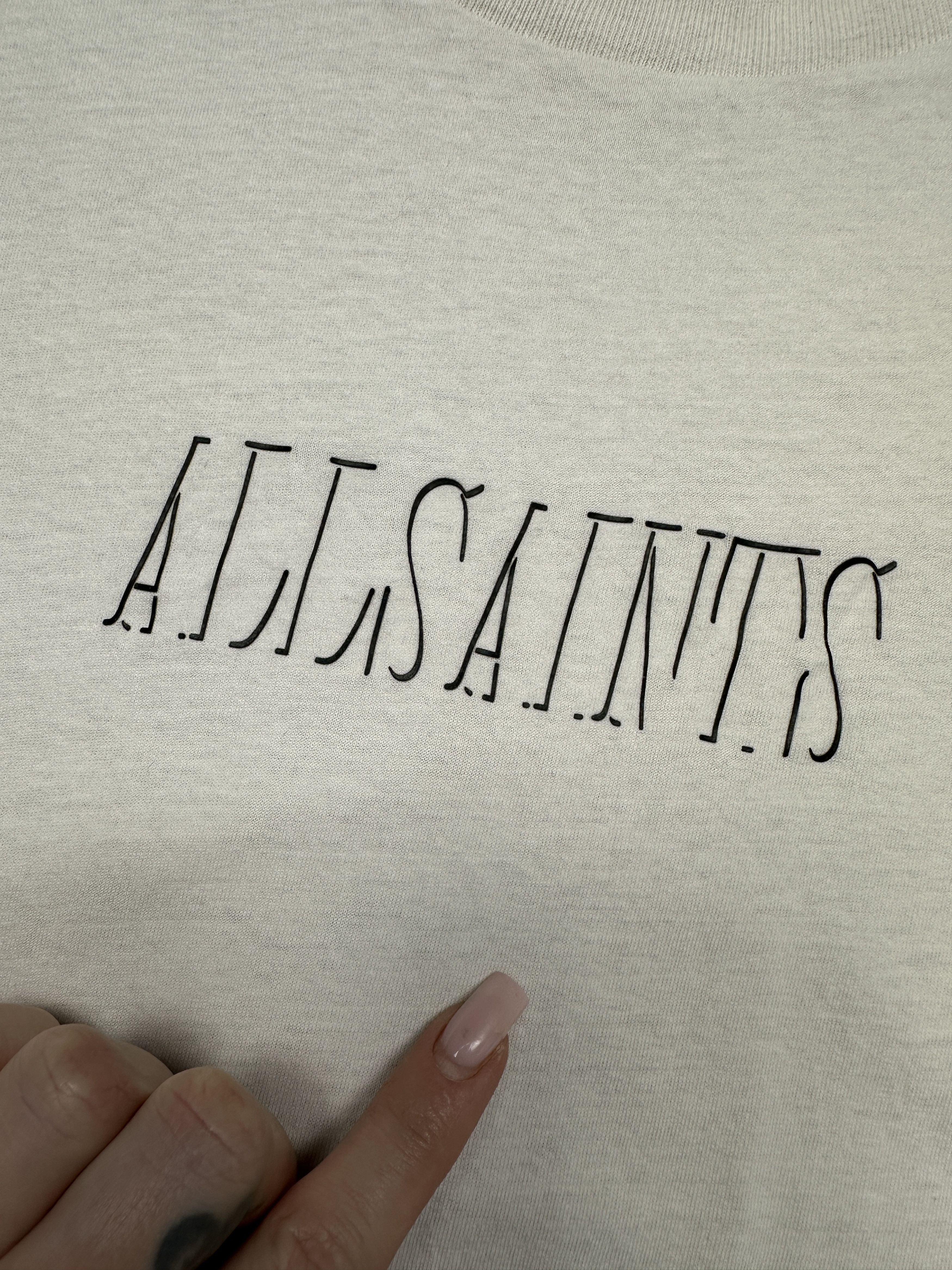Allsaints Allsaints Shadow Mens Crew Neck T-Shirt Size US XL / EU 56 / 4 - 3 Thumbnail