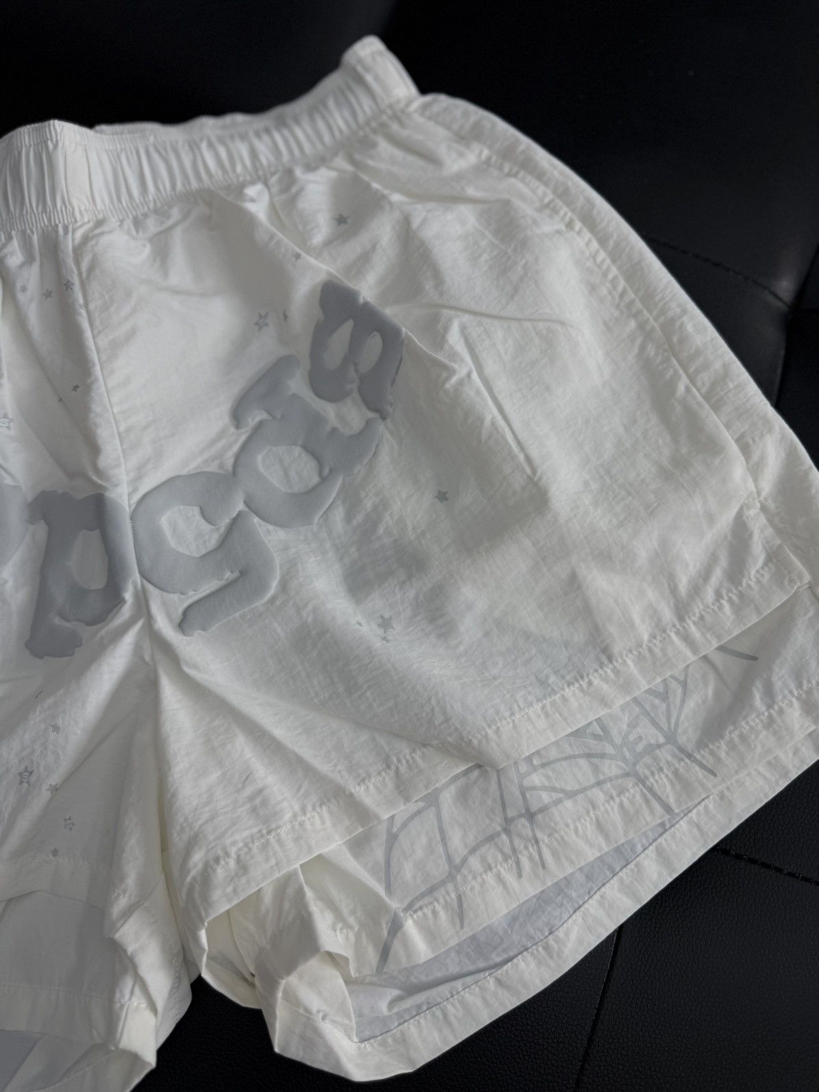Sp5der Sp5der White Web Shorts Size (Small) Brand New Size US 29 - 2 Thumbnail