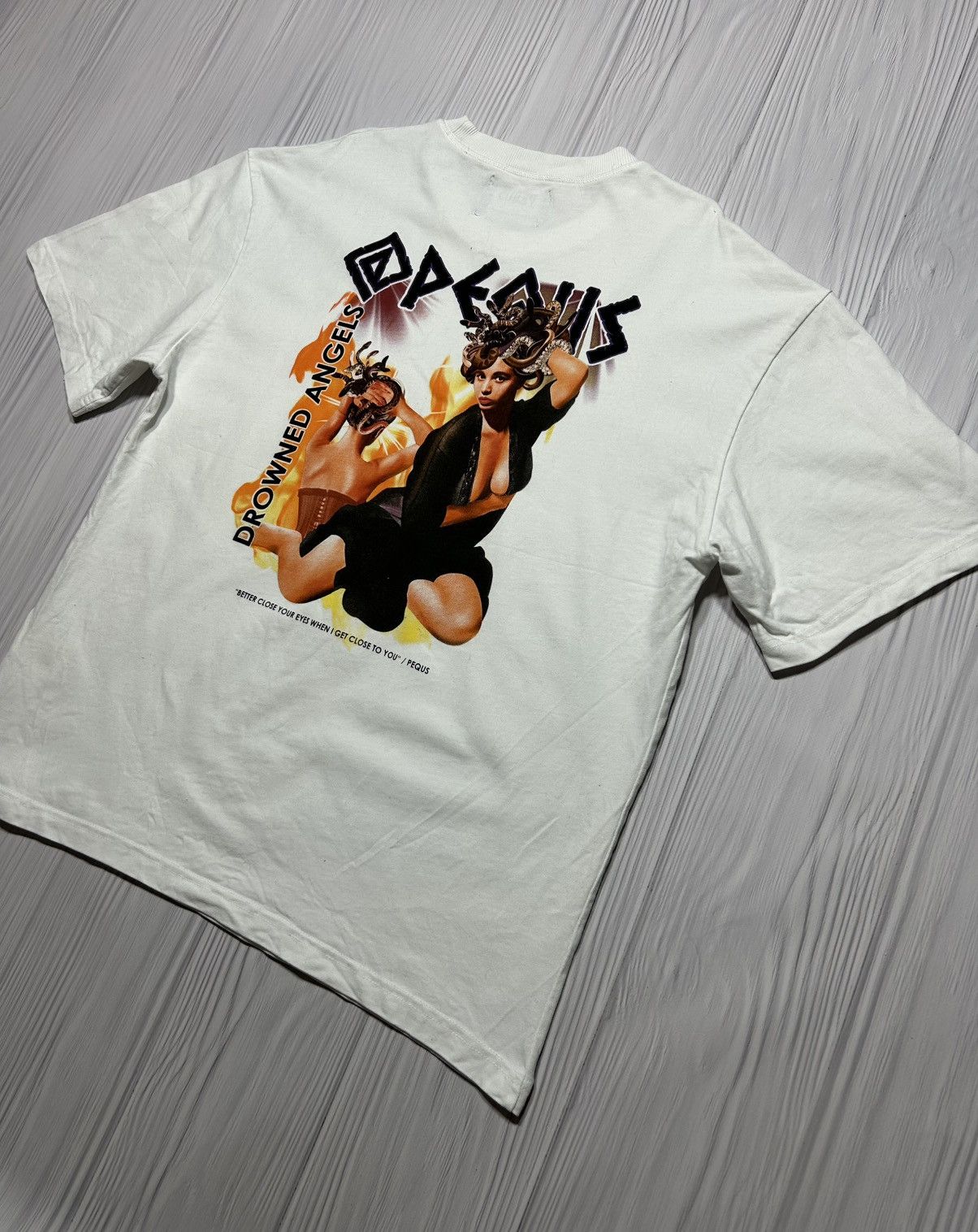 Designer × Japanese Brand PEQUS Drowned Angels T-Shirt Size XL Size US XL / EU 56 / 4 - 2 Thumbnail