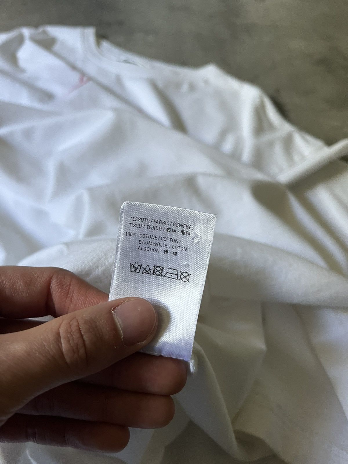 Balenciaga Balenciaga Lipstick print logo white T-shirt rare Size US M / EU 48-50 / 2 - 11 Thumbnail
