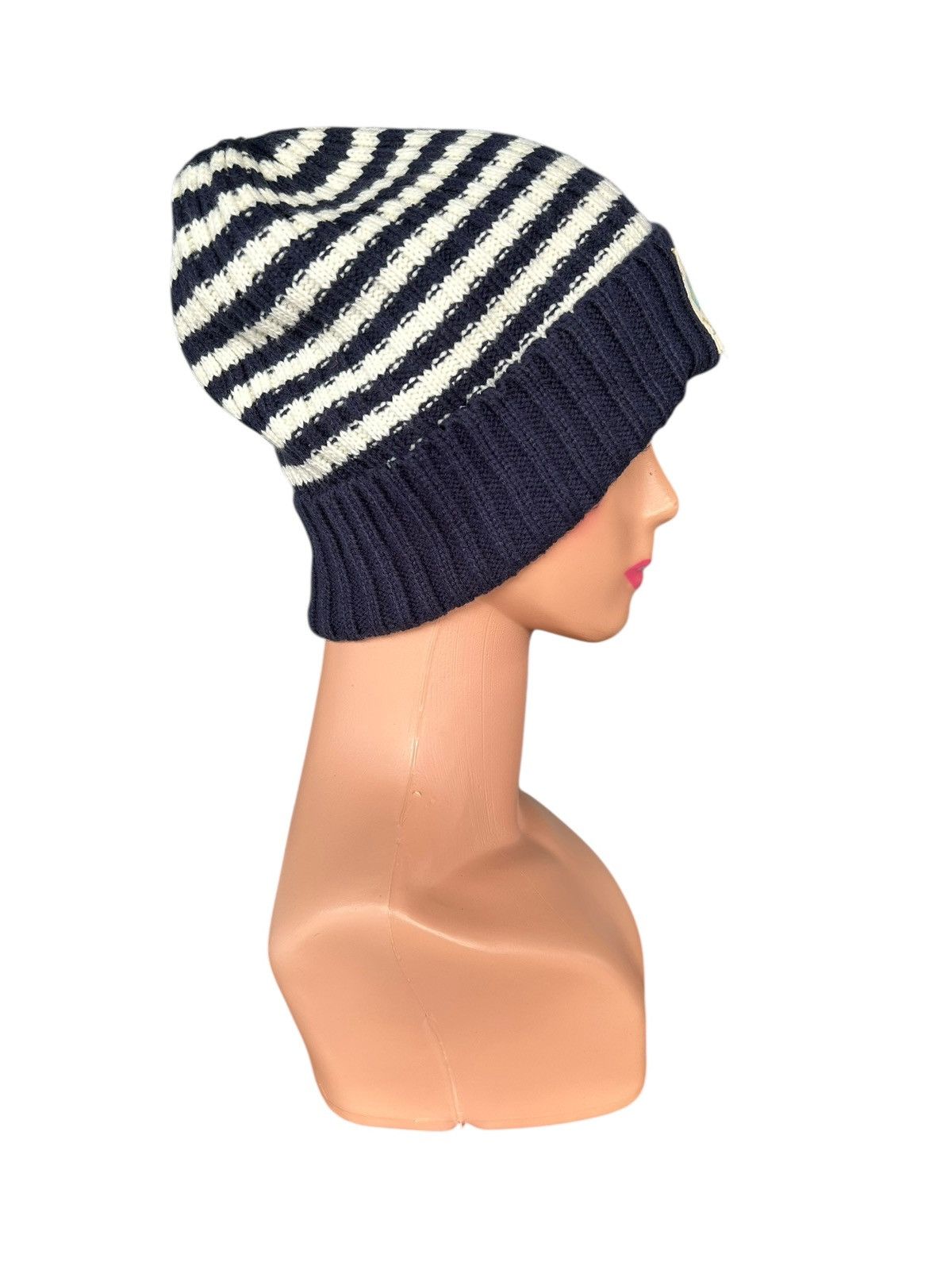 Japanese Brand × Vintage Stripe Snoopy Knitted Beanie Hats Size ONE SIZE - 3 Thumbnail