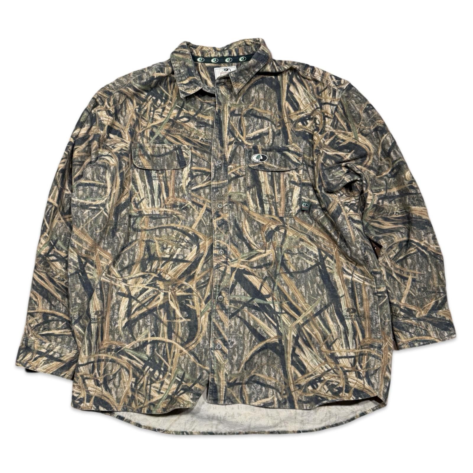 Mossy Oaks Mossy Oak Camo Long Sleeve Button Up Hunting Shirt Size US XL / EU 56 / 4 - 1 Thumbnail