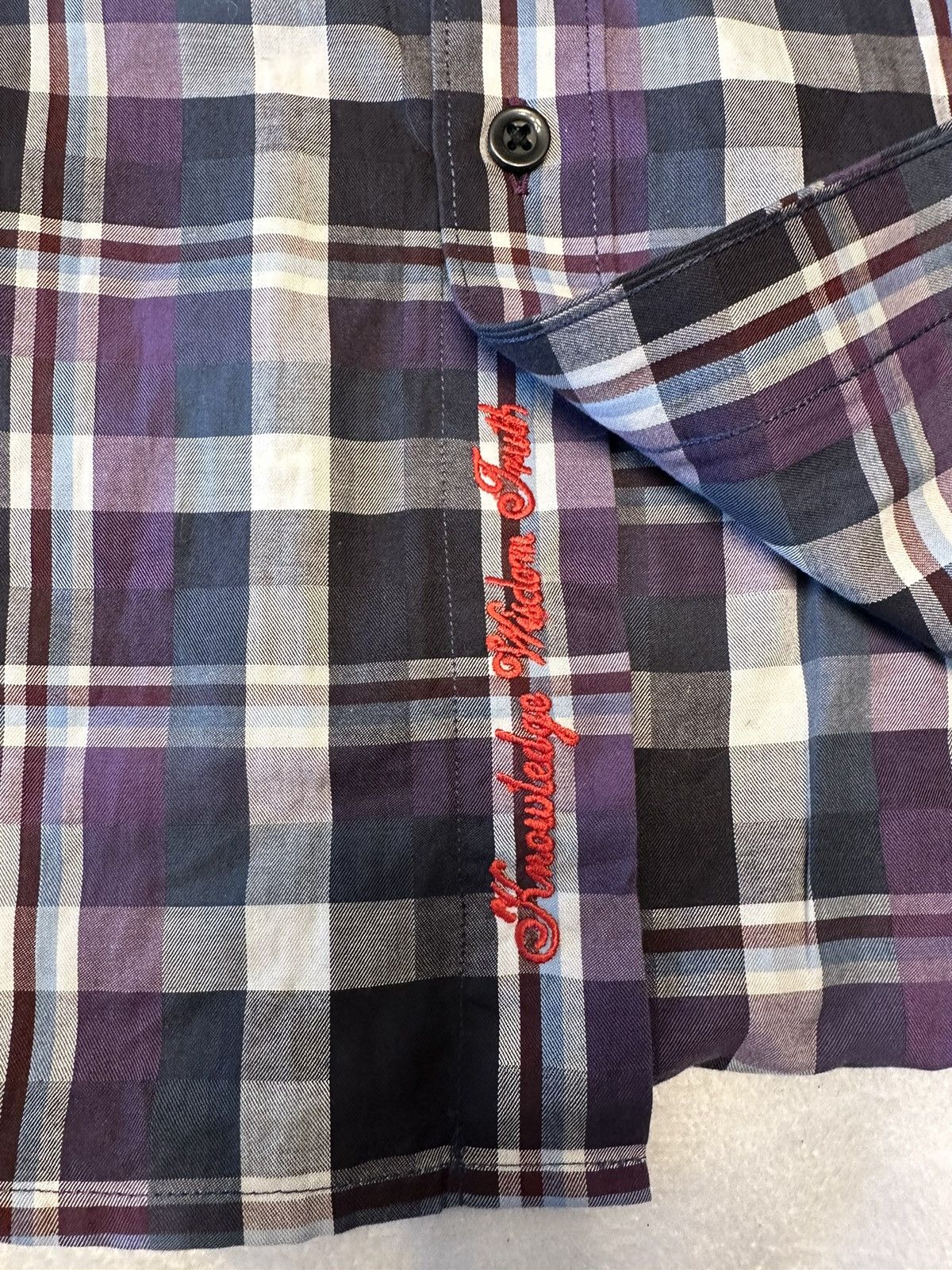 Robert Graham Robert Graham Men's L/S Button Dress Shirt Plaid Size XL Size US XL / EU 56 / 4 - 4 Thumbnail