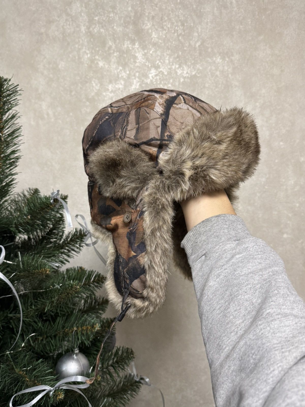 Other Vintage military fur Y2K hype fluffy ushanka hat punk Size ONE SIZE - 6 Thumbnail