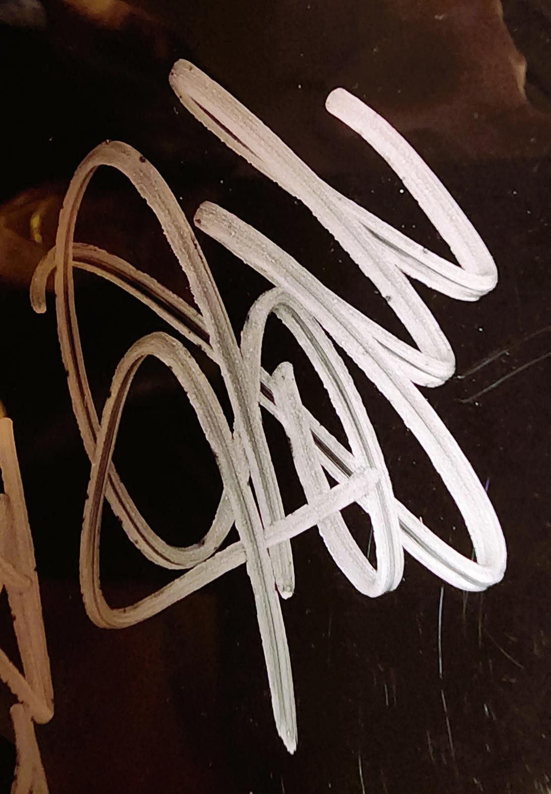 Unknown London Blake Shelton Miranda Lambert signed guitar pick guard. COA Size ONE SIZE - 2 Thumbnail