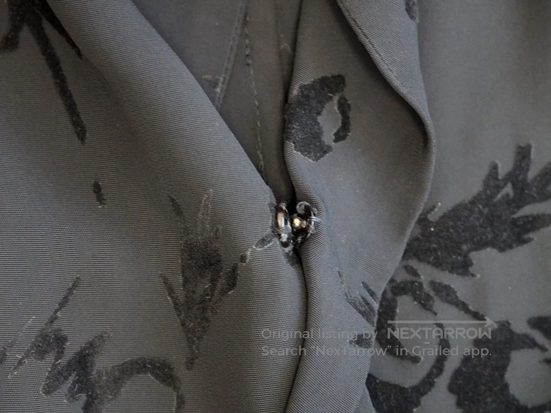 Yohji Yamamoto yohji yamamoto floral velvet blazer. Size M / US 6-8 / IT 42-44 - 6 Thumbnail