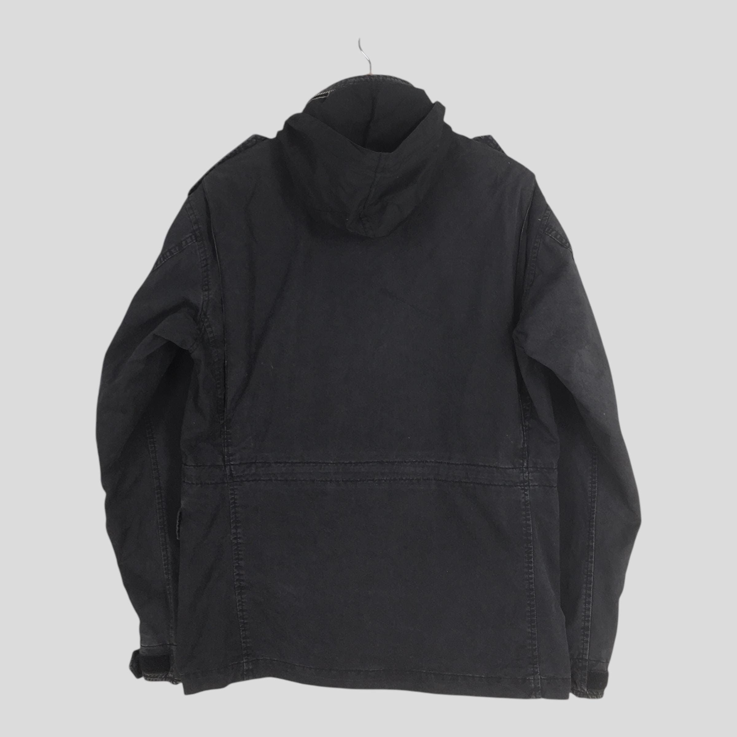 Stussy Vintage Y2K Stussy Gear Black M-65 Field Jacket Medium Size US M / EU 48-50 / 2 - 9 Thumbnail