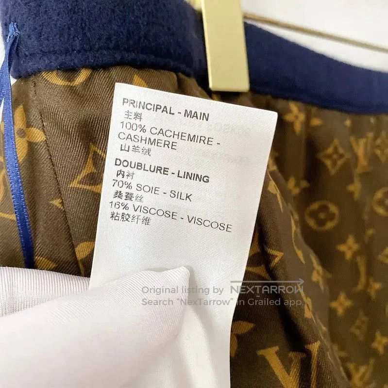 Louis Vuitton Louis Vuitton Deep Blue Cashmere Skirt . Size 31" - 9 Thumbnail