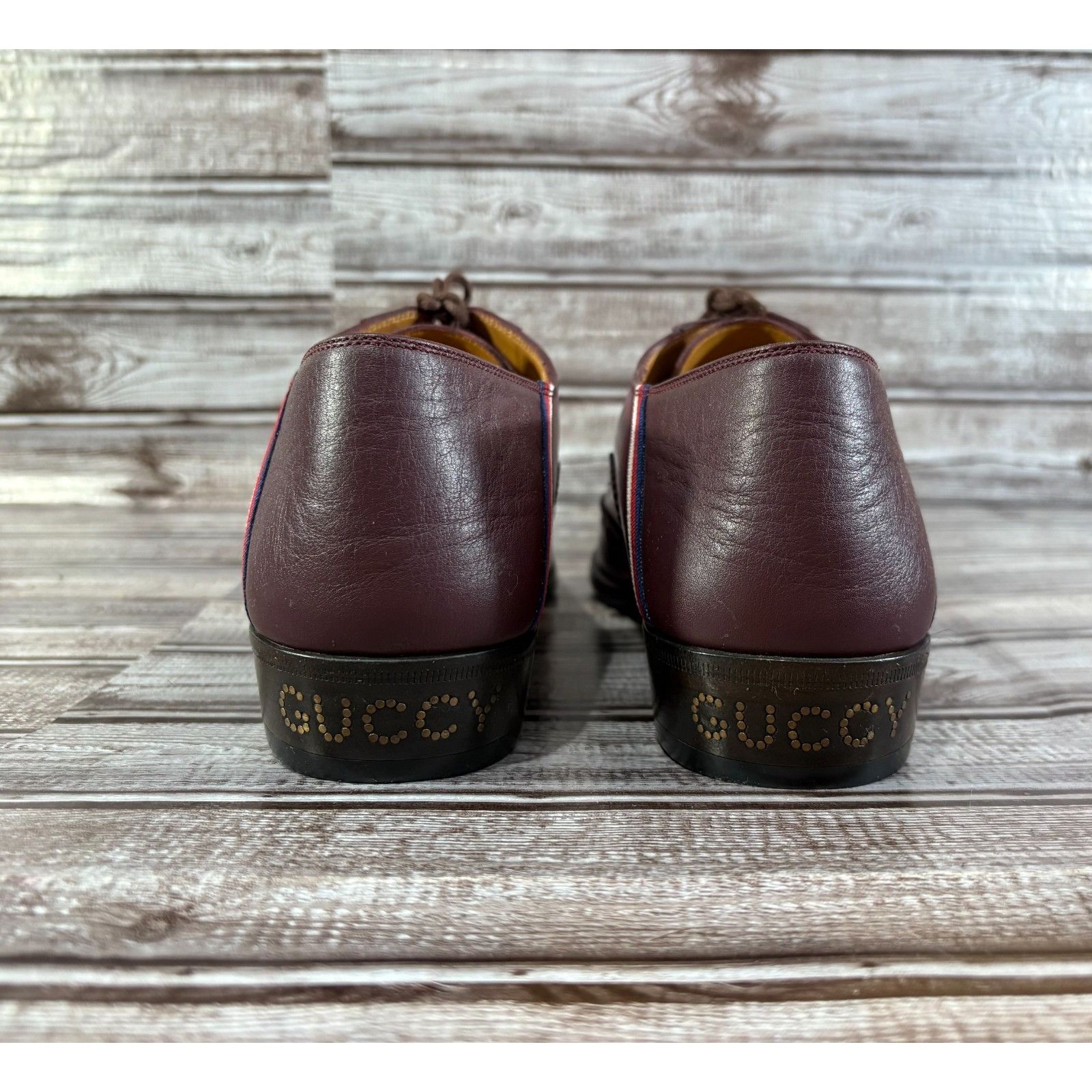 Gucci Gucci Brogue Sylvie Web Oxford Classic Signature Details Sho Size US 8 / EU 41 - 3 Thumbnail