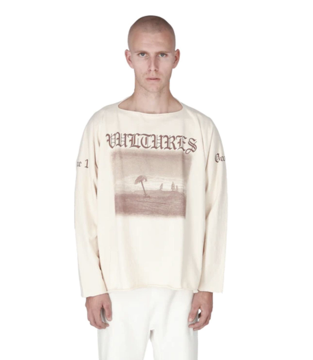 Yeezy Yeezy gosha VULTURES off white volume 1 size 2 oversized tee Size US L / EU 52-54 / 3 - 2 Thumbnail