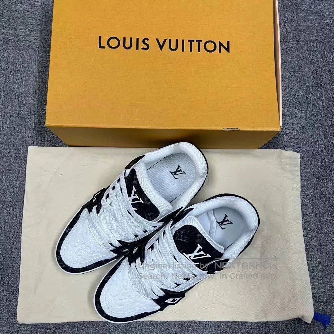 Louis Vuitton louis vuitton panda pattern low top sneakers. Size US 8.5 / EU 41-42 - 1 Thumbnail