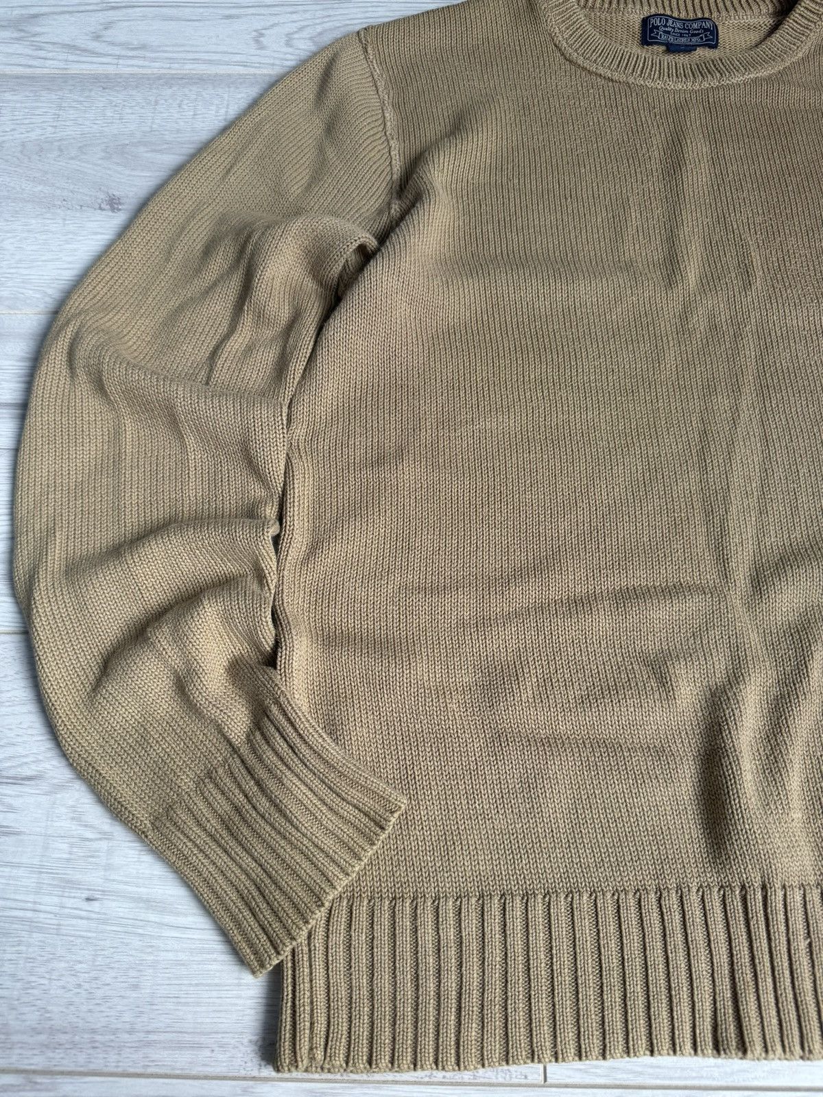 Lauren Ralph Lauren × Polo Ralph Lauren × Vintage 🏇 Vintage Ralph Lauren jeans company knit sweater RL Size US M / EU 48-50 / 2 - 2 Thumbnail