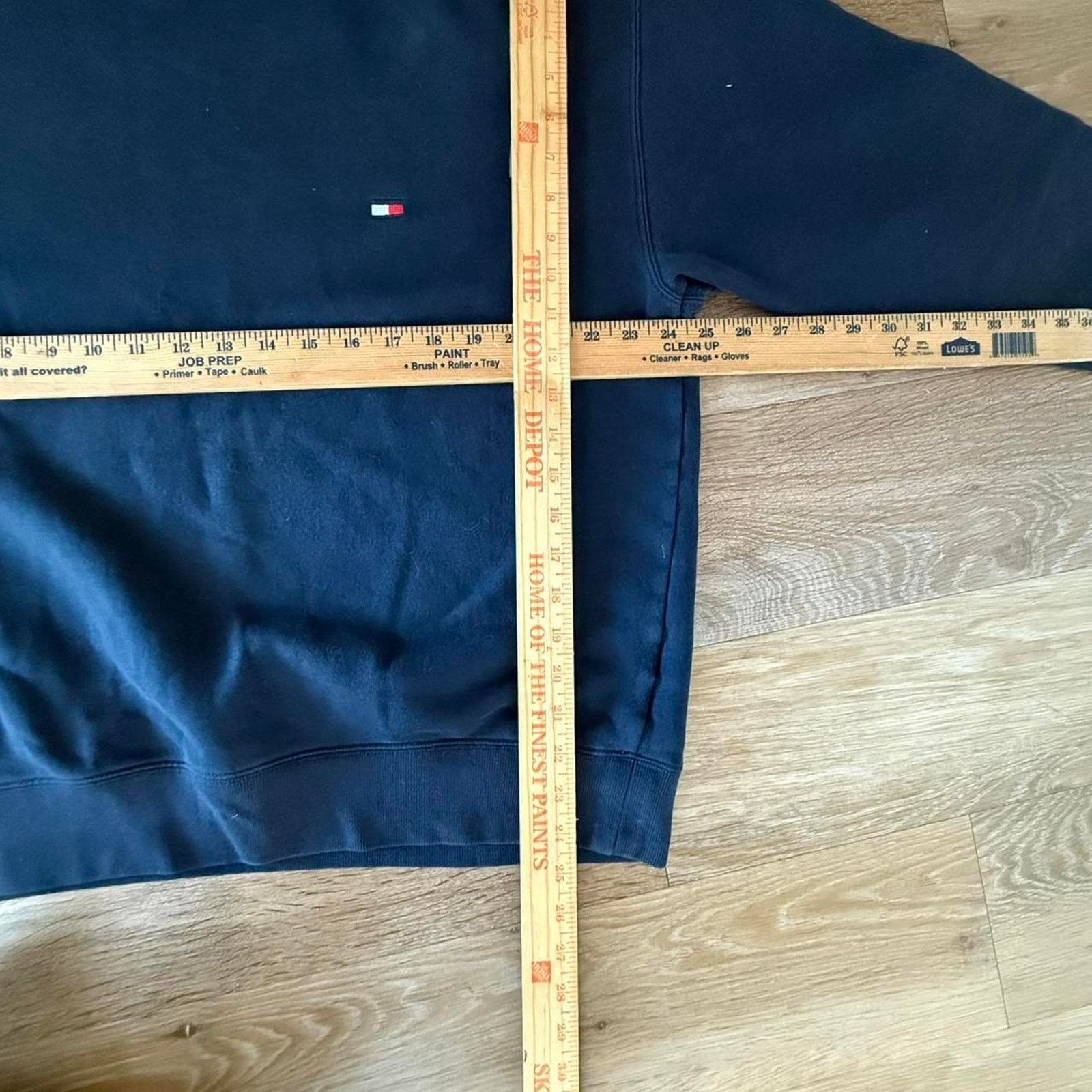 Tommy Hilfiger Vintage y2k baggy tommy hilfiger crewneck sweatshirt Size US L / EU 52-54 / 3 - 4 Thumbnail