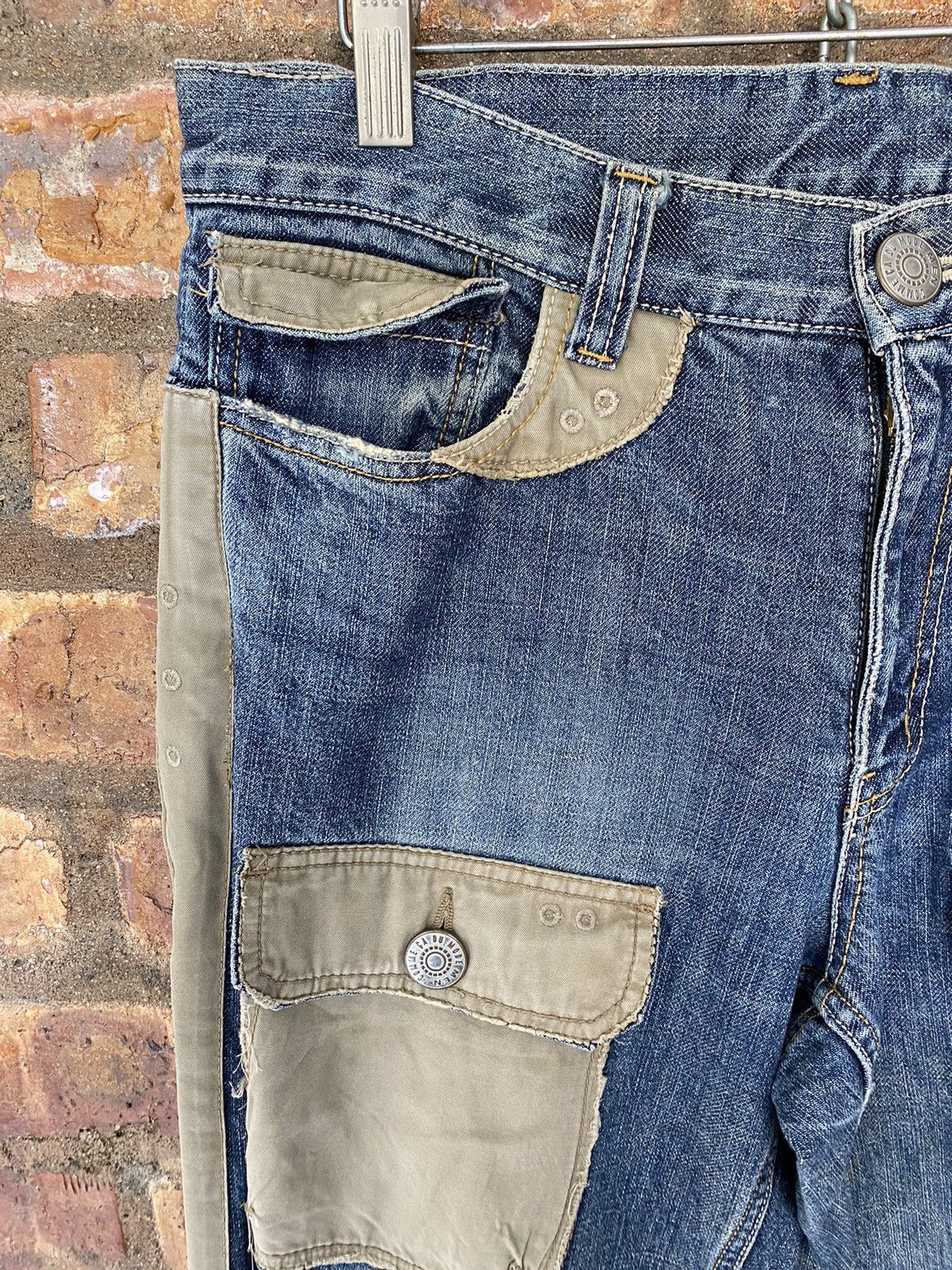 PPFM COMME ÇA FIVE FOXes PPFM patch hybrid pants Size US 34 / EU 50 - 7 Thumbnail