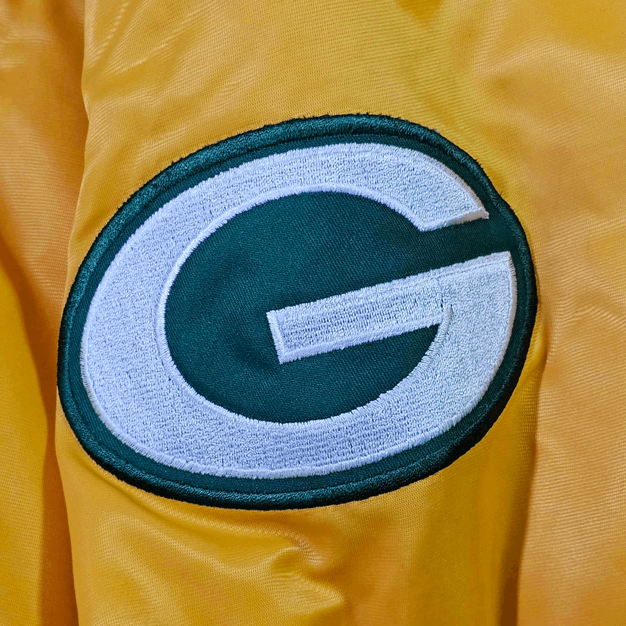 NFL Green Bay Packers Vintage 90s Starter Satin Bomber Jacket Size US L / EU 52-54 / 3 - 8 Thumbnail