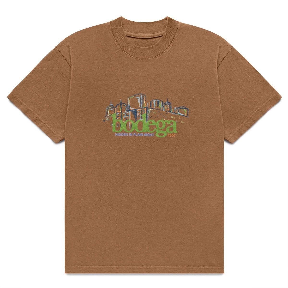 Bodega Light Brown Bodega T-shirt Size US L / EU 52-54 / 3 - 3 Thumbnail