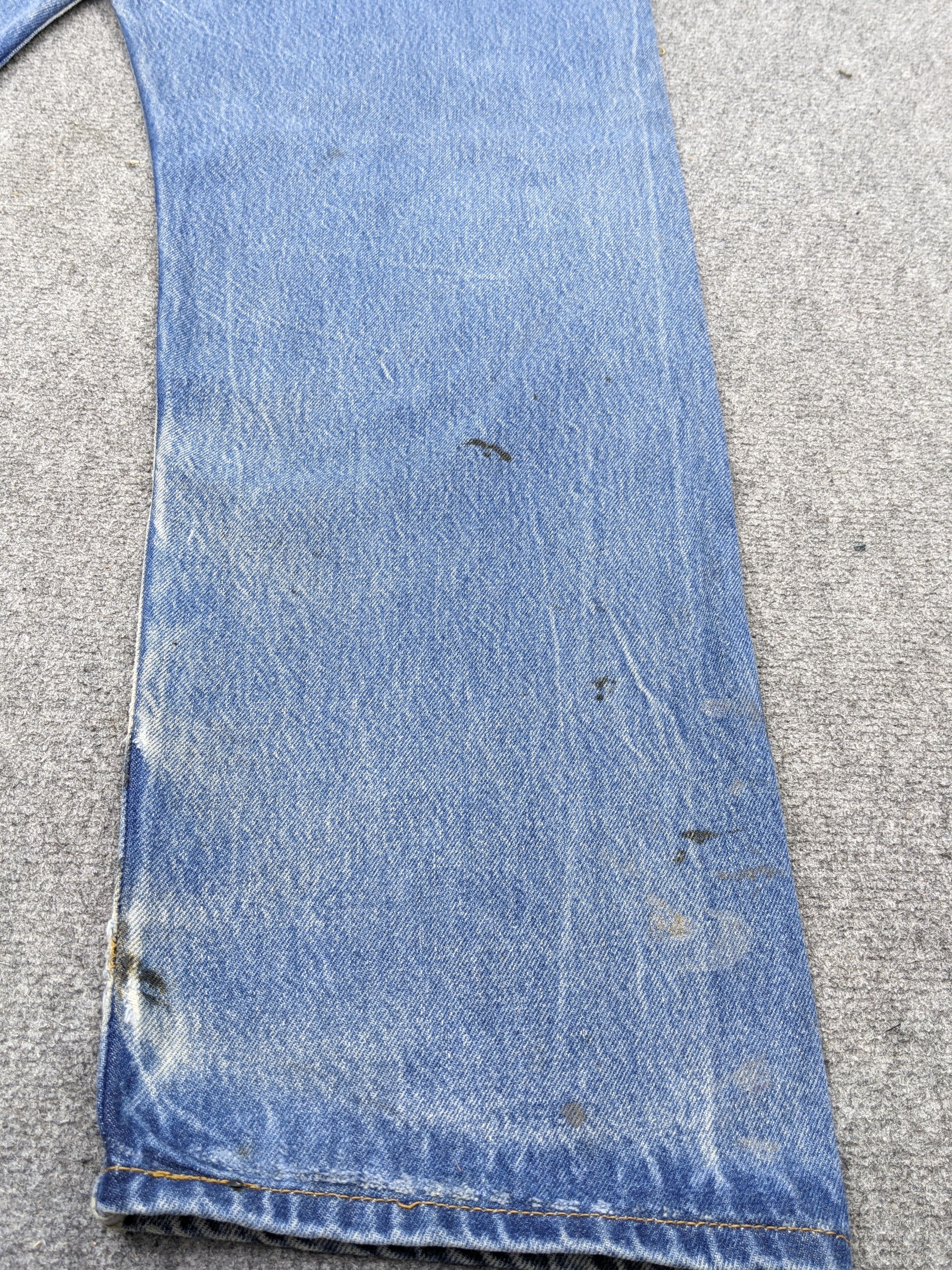 Levi's × Vintage Vintage Levi's 501 Faded Blue Denim DJ0018Z Size US 39 - 15 Thumbnail