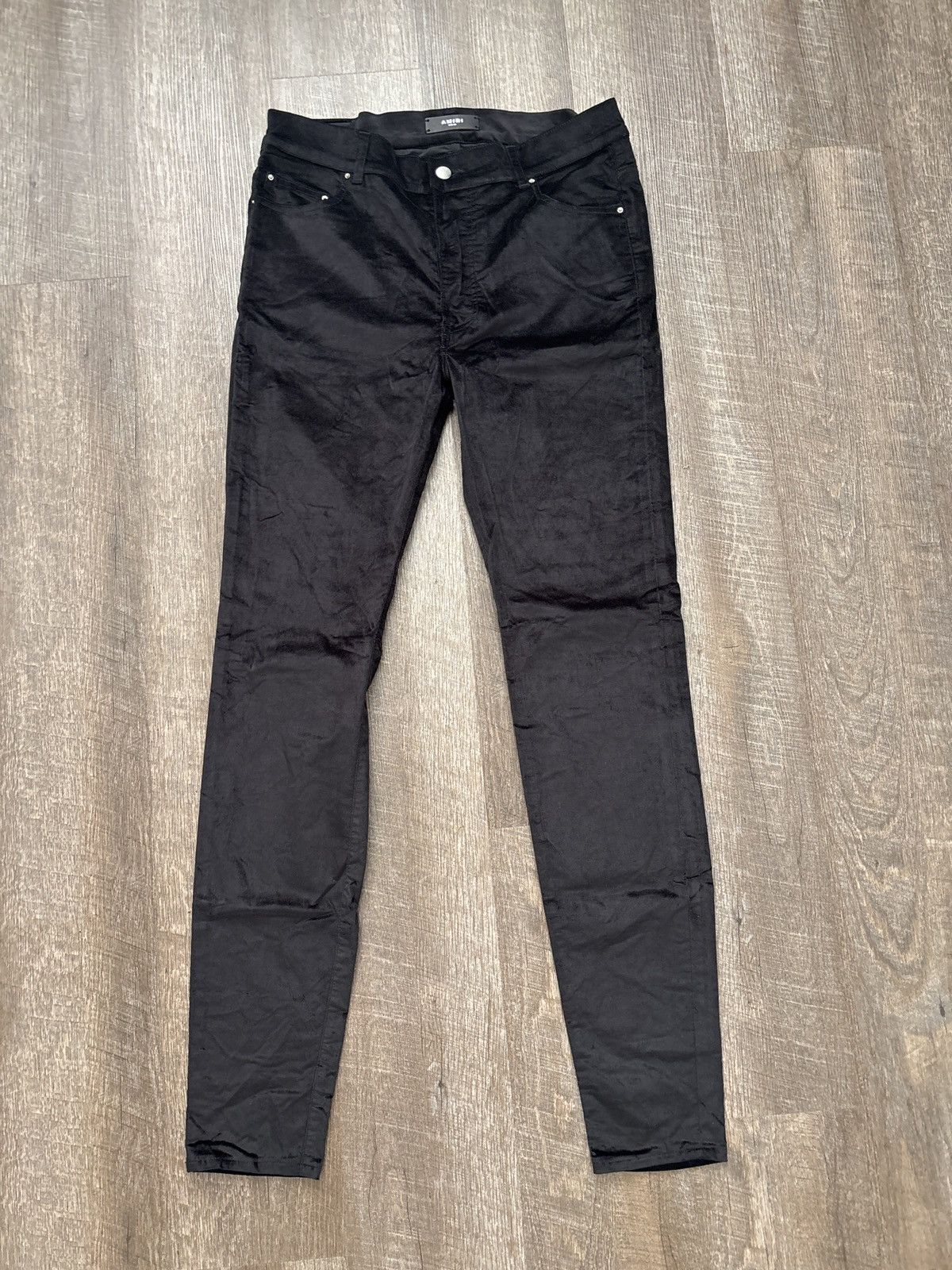 Amiri AMIRI Velour Jean Size US 36 / EU 52 - 1 Thumbnail