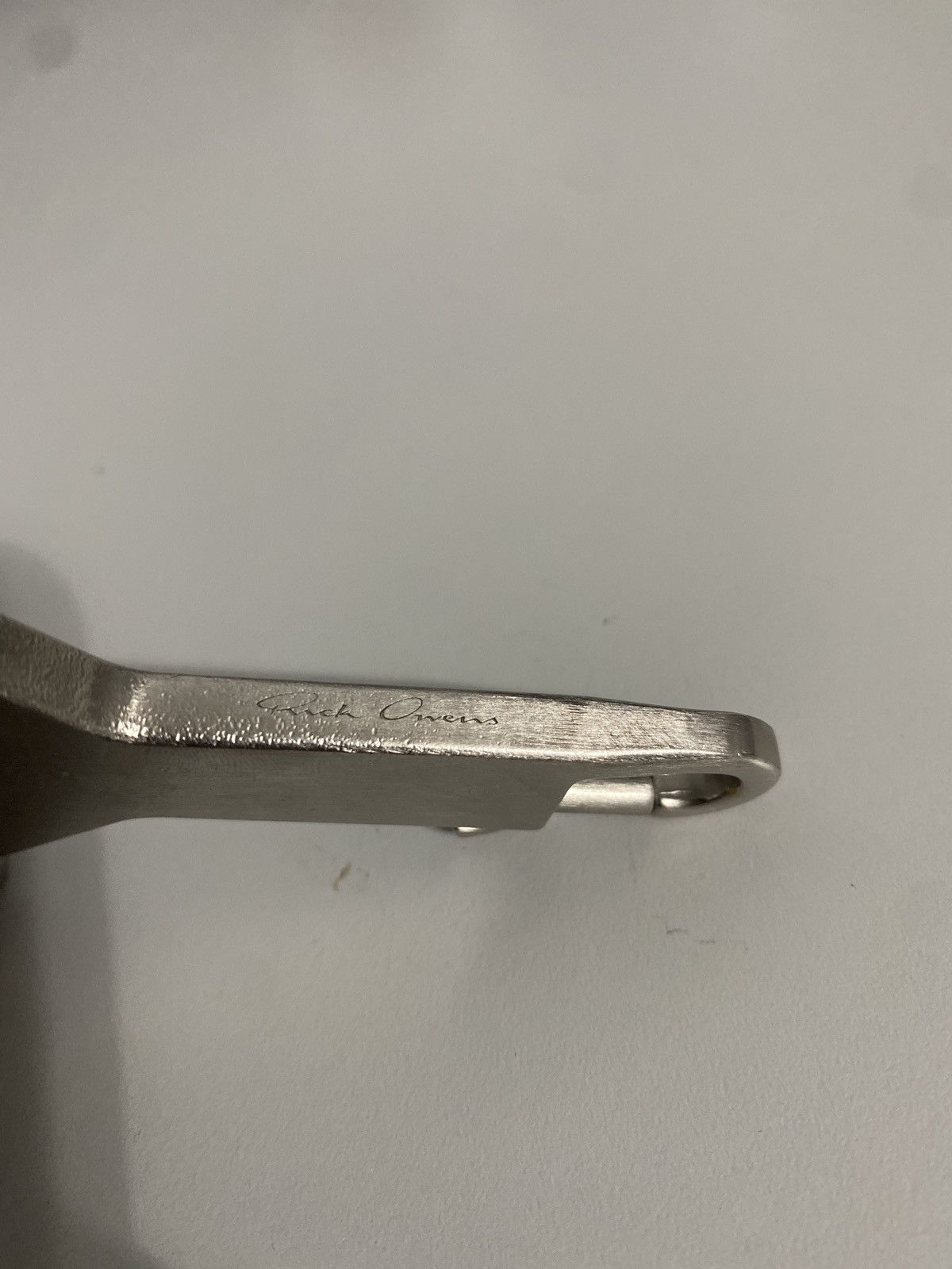 Rick Owens RICK OWENS CERBERUS TITANIUM CLIP Size ONE SIZE - 3 Thumbnail