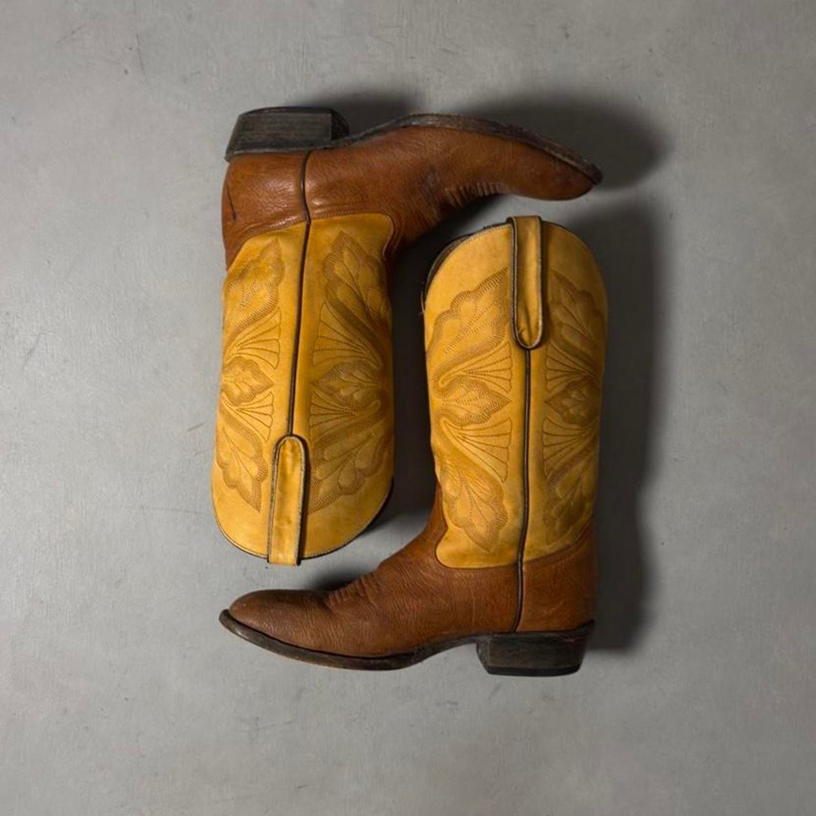 Corral Vintage Circle G Corral Leather Cowboy Boots Leather Western Size US 9.5 / EU 42-43 - 2 Thumbnail