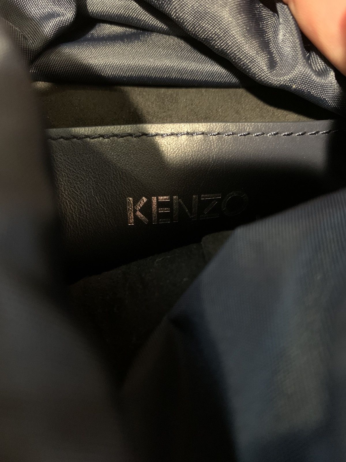 Kenzo Kenzo Kube Small Drawstring Shoulder BagLimited rare LEATHER Size ONE SIZE - 11 Thumbnail