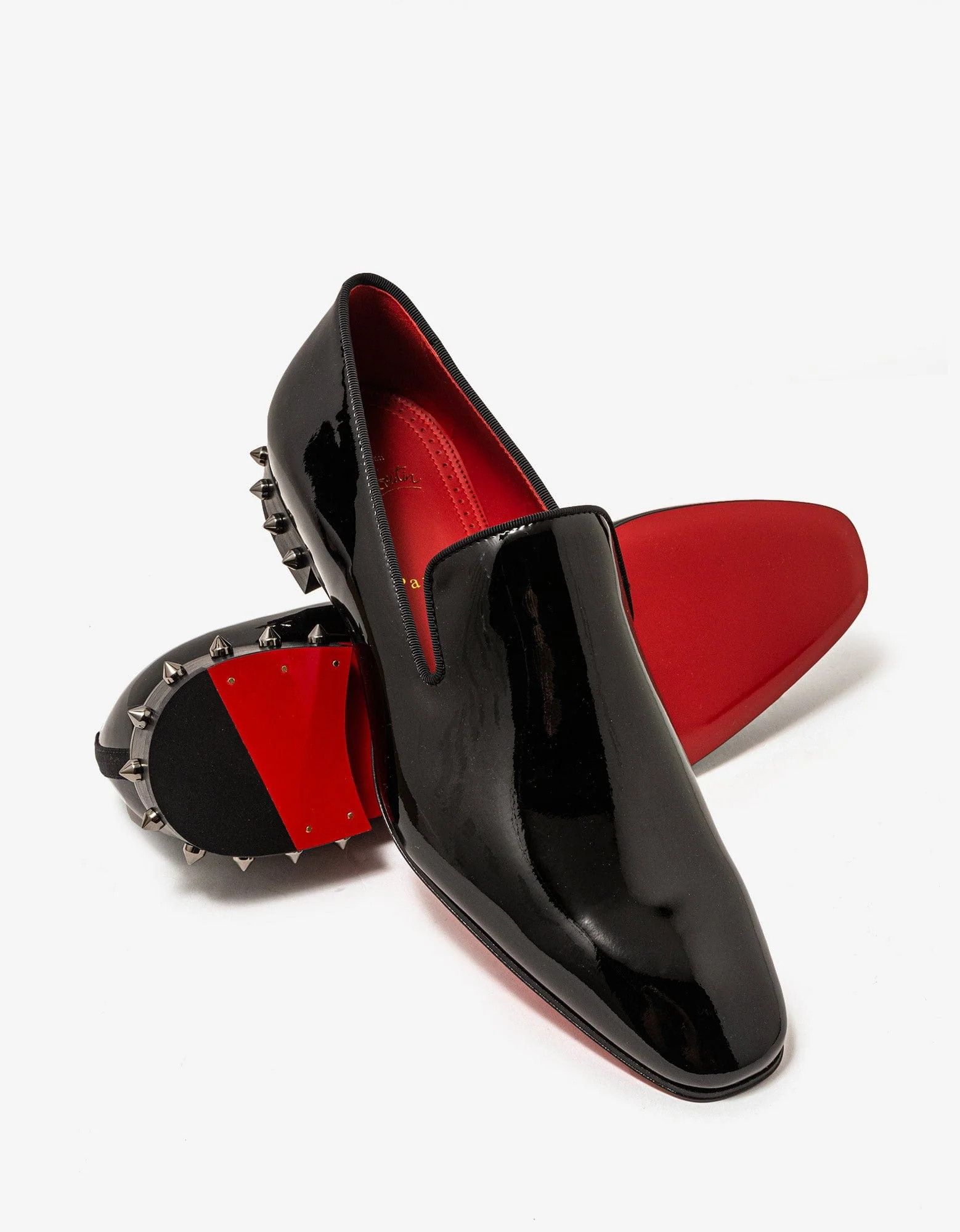 Christian Louboutin CHRISTIAN LOUBOUTIN Marquees black patent leather shoes 9 42 Size US 9 / EU 42 - 3 Thumbnail