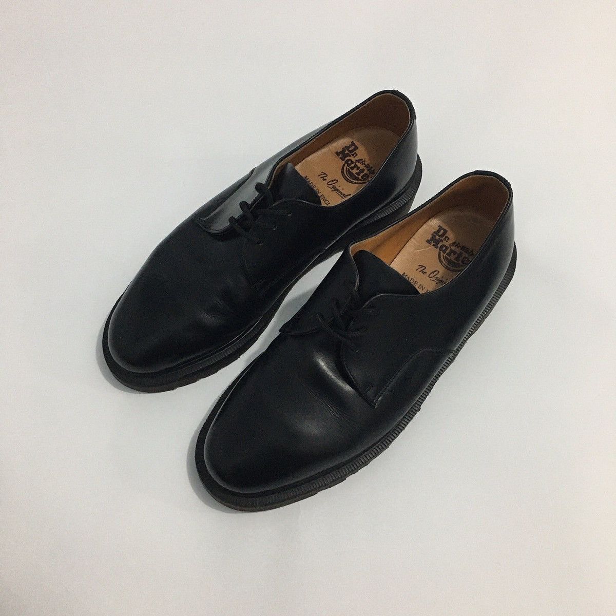Dr. Martens 💥SOLD💥 Dr Martens MIE Vintage 1461 Black Size US 6 / EU 39 - 10 Thumbnail