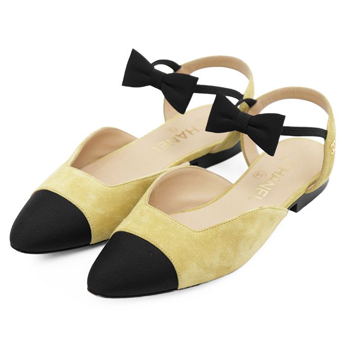 Chanel Chanel Chanel Mary Janes Leather Flats Leather Shoes G36361 DUTY FREE for USA Size ONE SIZE - 1 Thumbnail