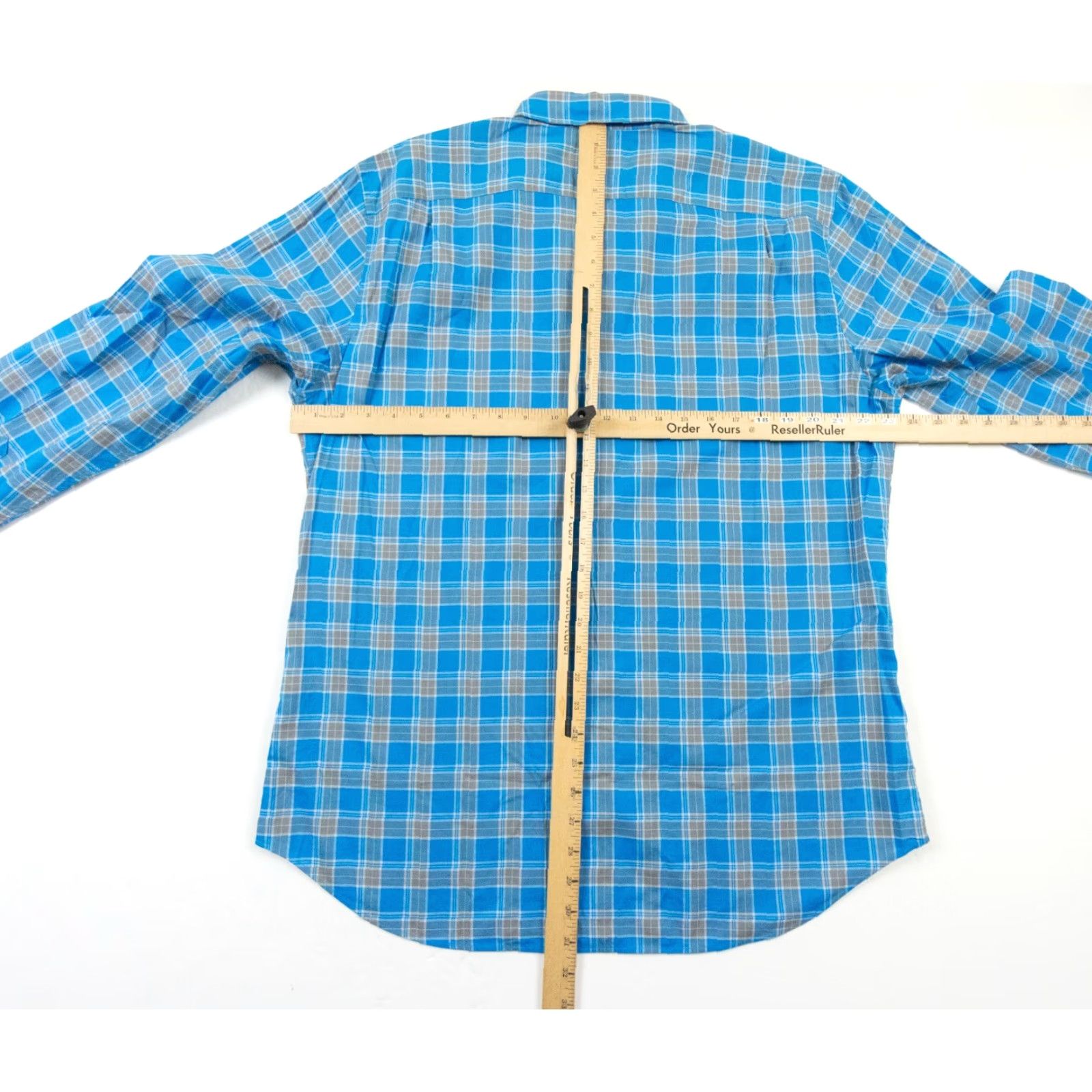 Bonobos Bonobos Blue Plaid Check Long Sleeve Button Down Shirt Men's XL Slim Fit Preppy Size US XL / EU 56 / 4 - 6 Thumbnail