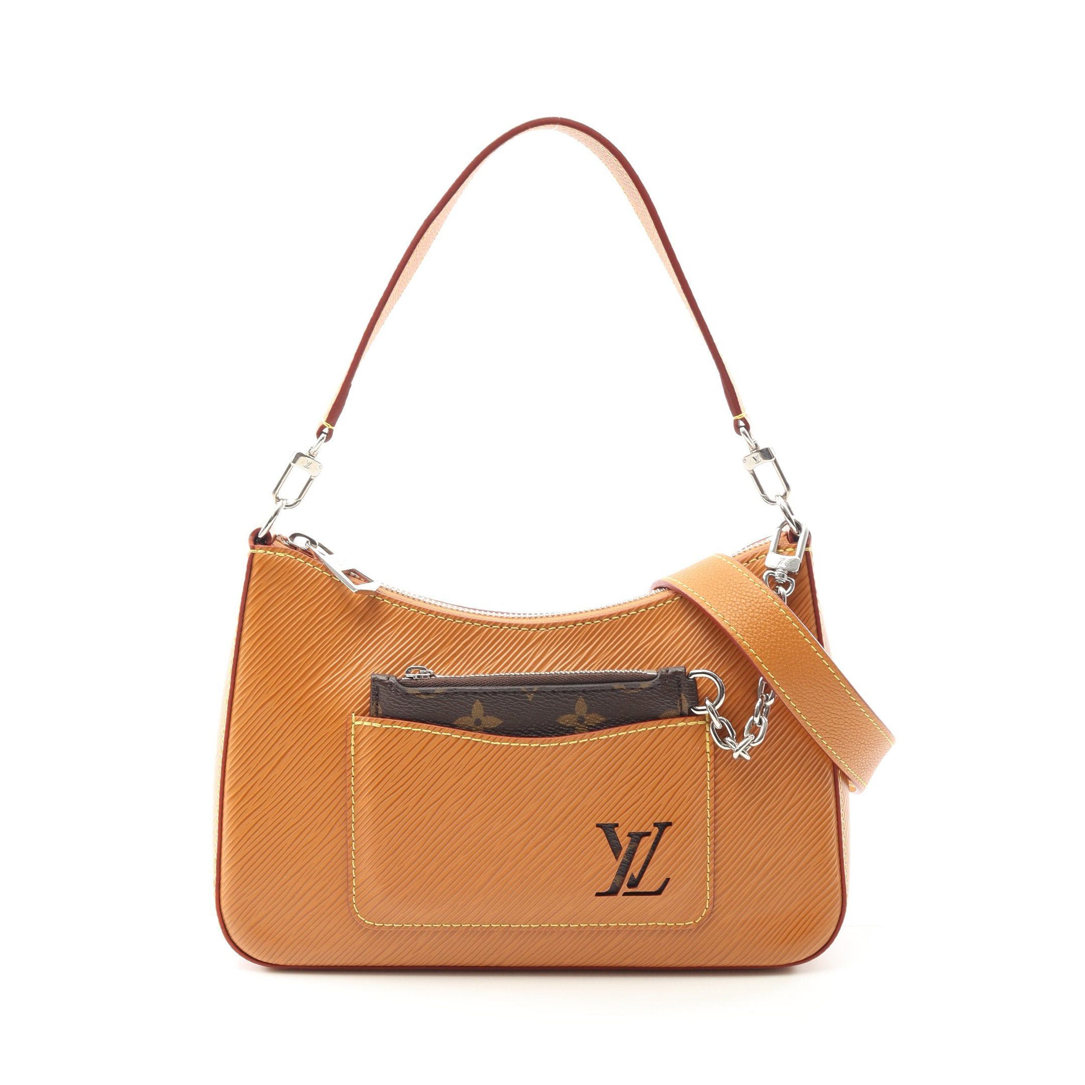 Louis Vuitton Louis Vuitton Murrell Epi Goldmiel Handbag Leather Light Brown Size ONE SIZE - 1 Thumbnail
