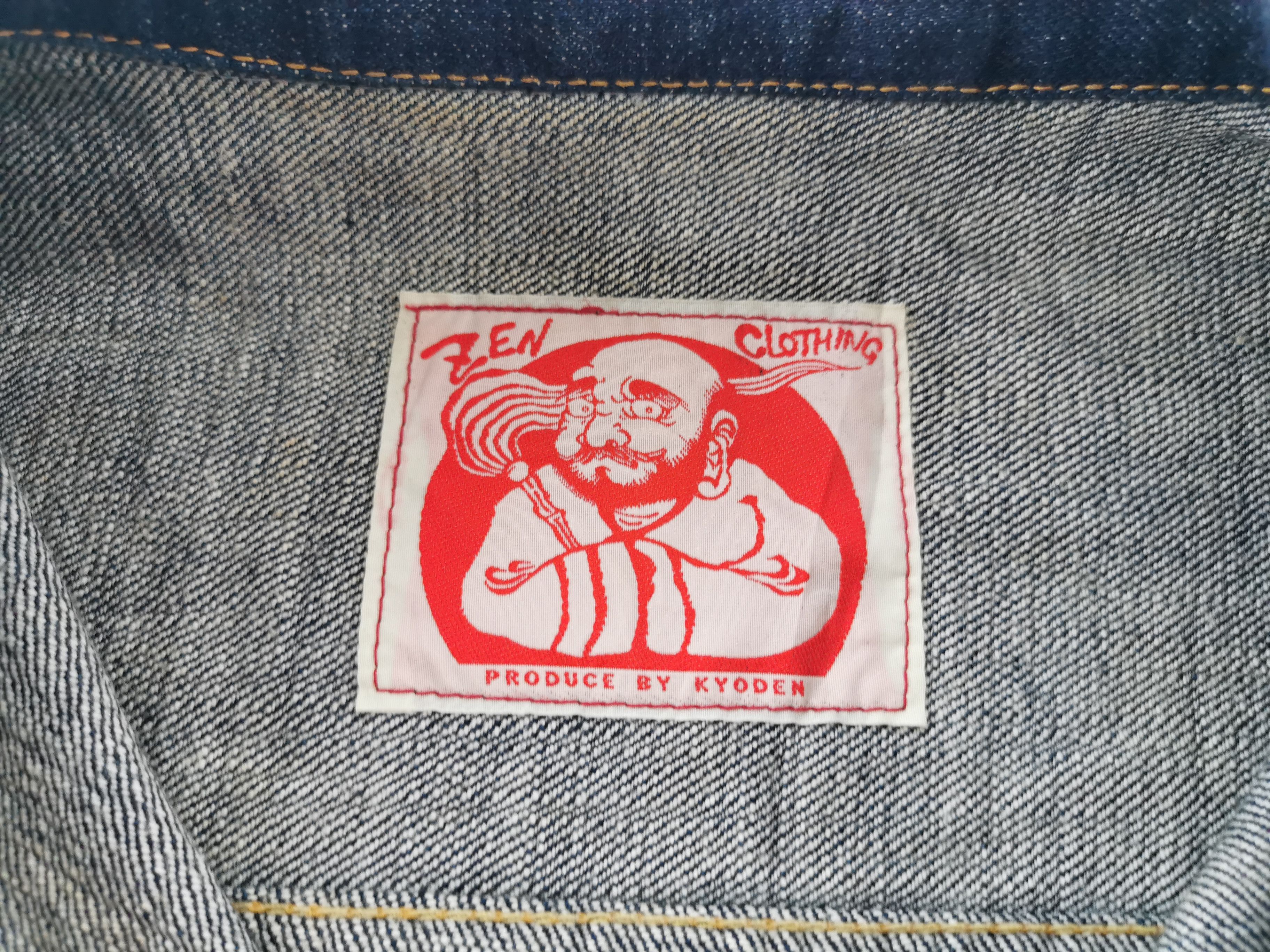 Japanese Brand ZEN Eagle Embroidered Japanese Design Type I Denim Jacket Size US M / EU 48-50 / 2 - 7 Thumbnail