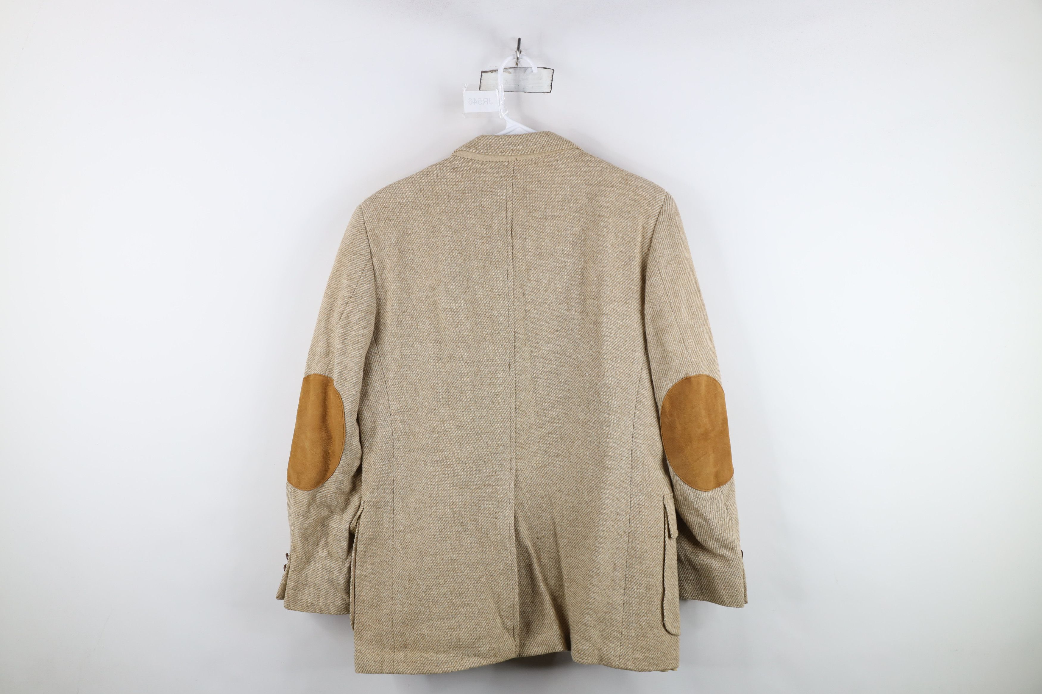 Lacoste Vintage 70s 80s Lacoste Elbow Patch Blazer Suit Jacket USA Size US XL / EU 56 / 4 - 15 Thumbnail