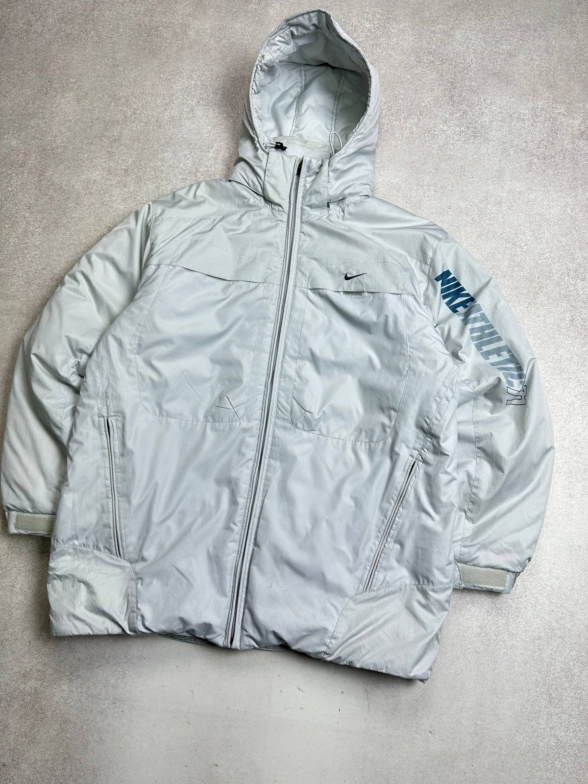 Nike Vintage Nike Swoosh Winter Down Goose Jacket Mens M Size US L / EU 52-54 / 3 - 2 Thumbnail