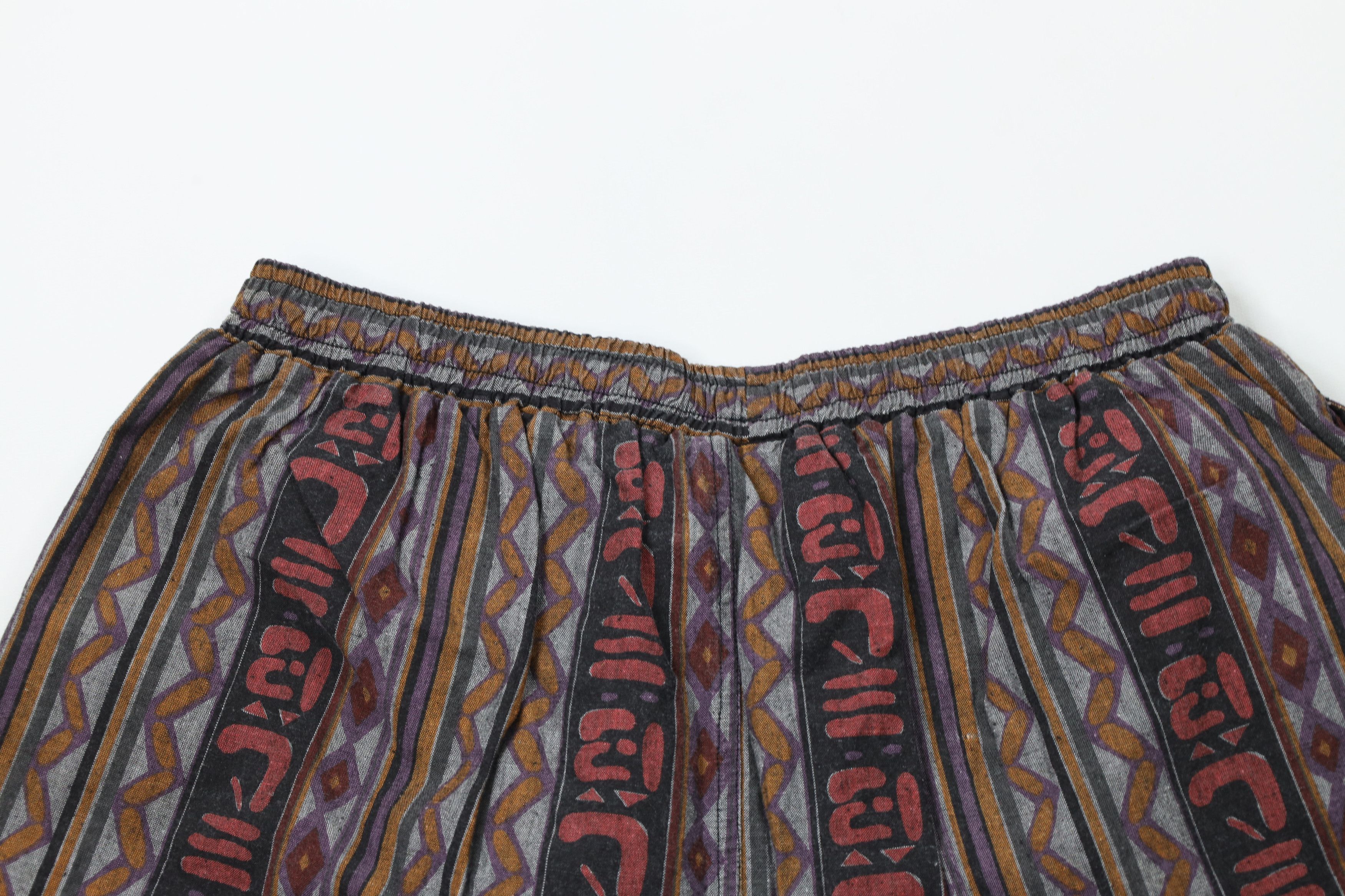 Vintage Vintage 90s Streetwear Lined Above Knee Shorts Trunks Size US 34 / EU 50 - 9 Thumbnail