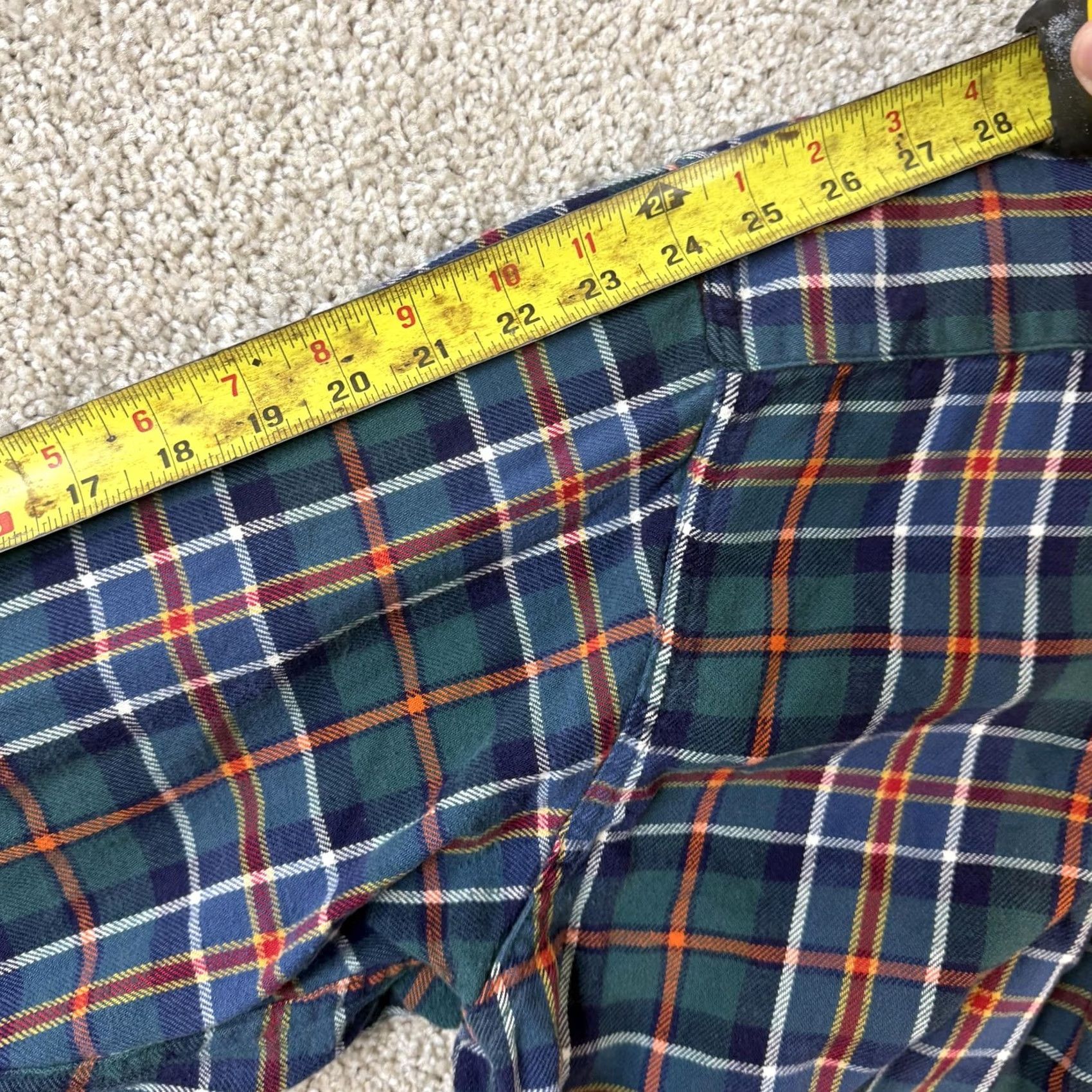 J.Crew J.Crew Shirt Mens XL Multicolor Plaid Flannel Long Sleeve Button-Up Casual Size US XL / EU 56 / 4 - 7 Thumbnail