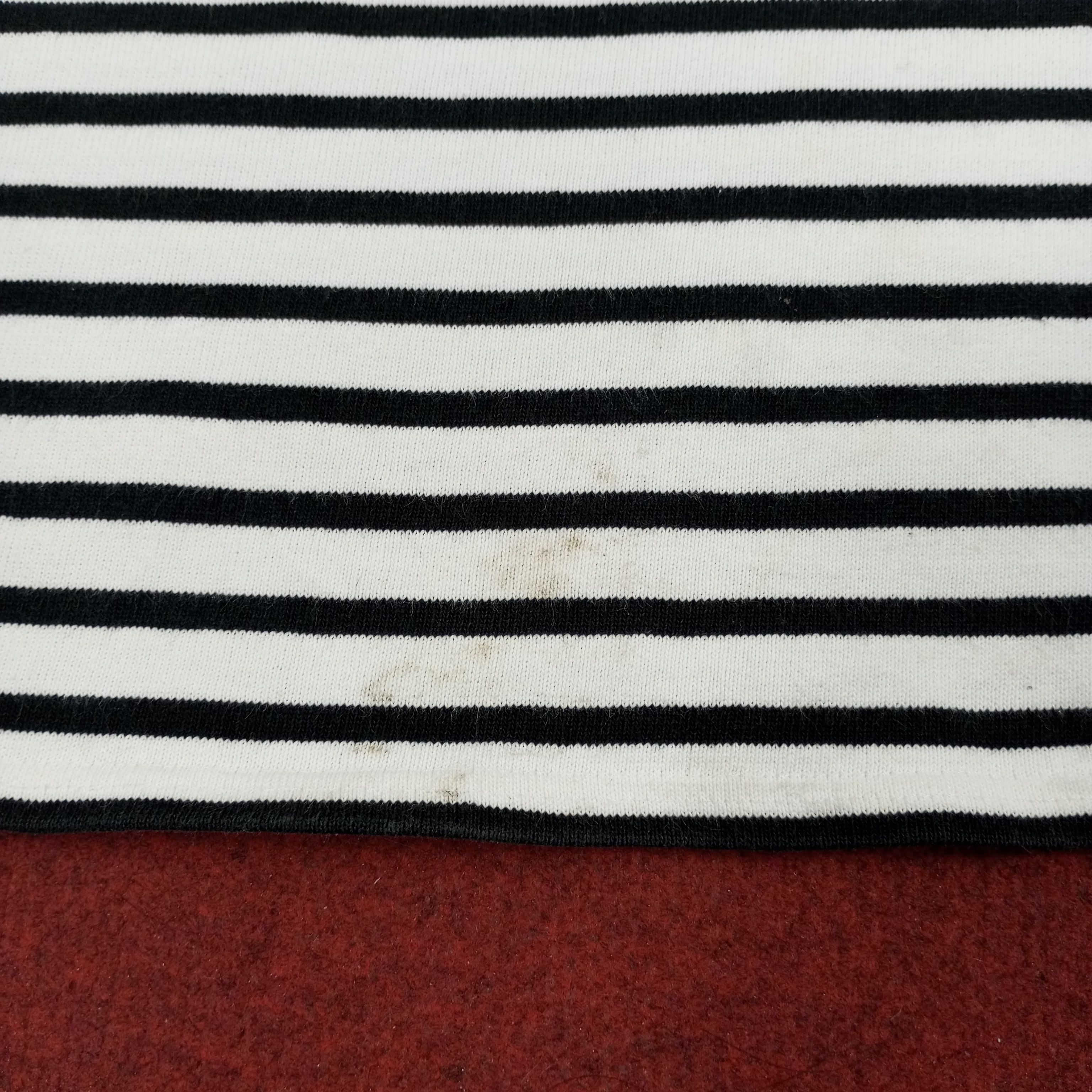 Saint James × Vintage Saint James Stripes Design Fashion Style Tshirt Size S / US 4 / IT 40 - 2 Thumbnail
