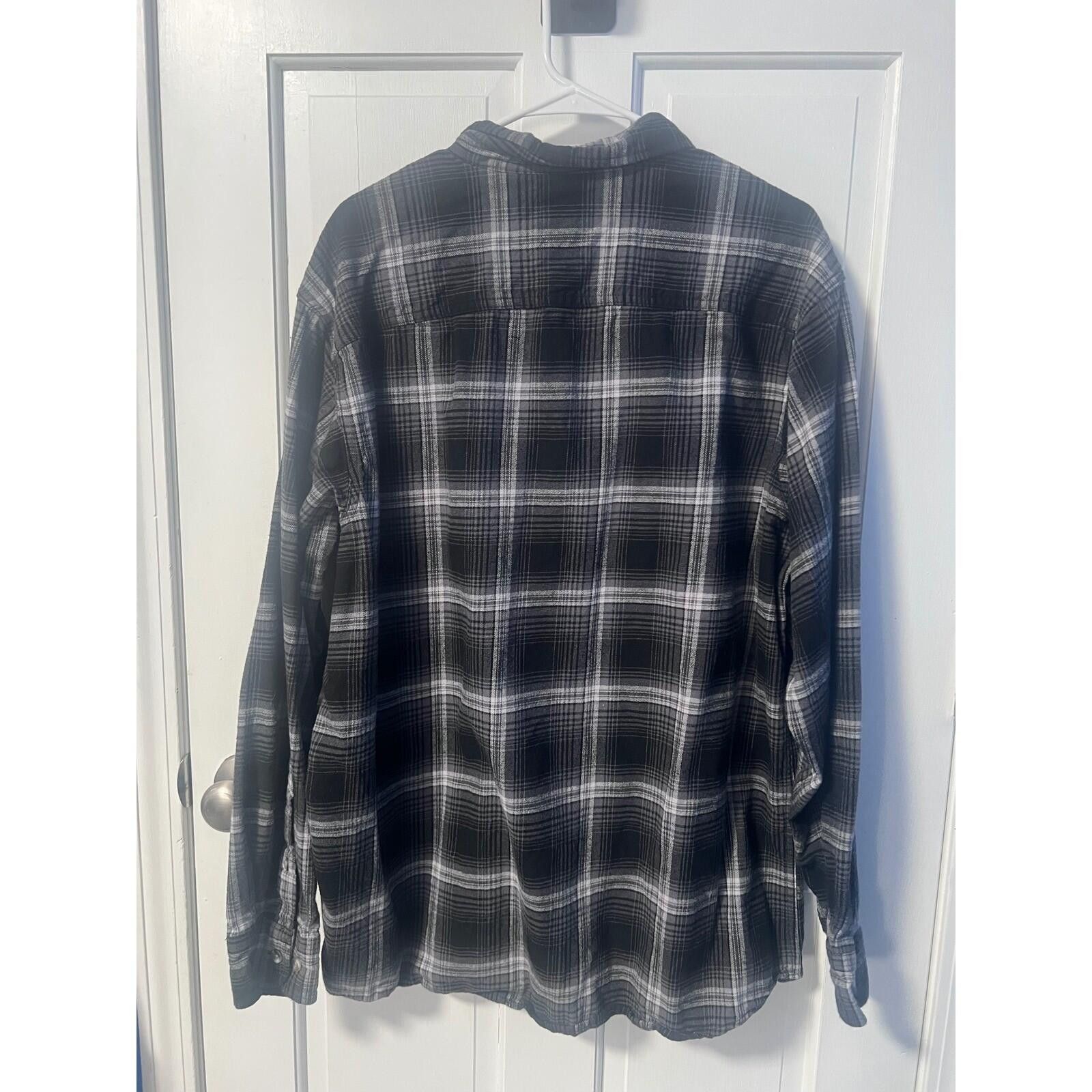 Other Red Head Brand Co Mens XL Black Plaid Flannel Shirt Size US XL / EU 56 / 4 - 5 Thumbnail