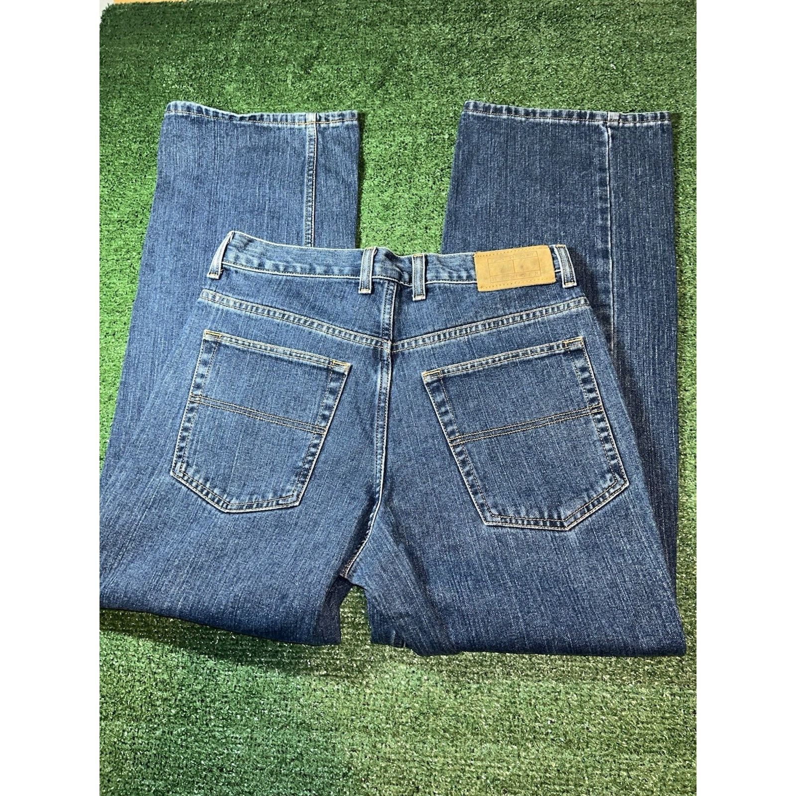 Tommy Hilfiger Vintage Tommy Hilfiger Jeans Men 31x32 Fit Baggy Y2K Size US 31 - 2 Thumbnail
