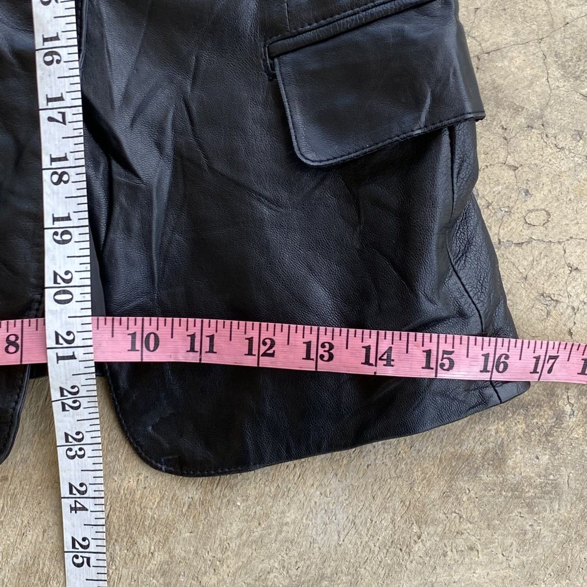 Genuine Leather City Gee Leather & Fur Blazer Jacket Size S / US 4 / IT 40 - 10 Thumbnail